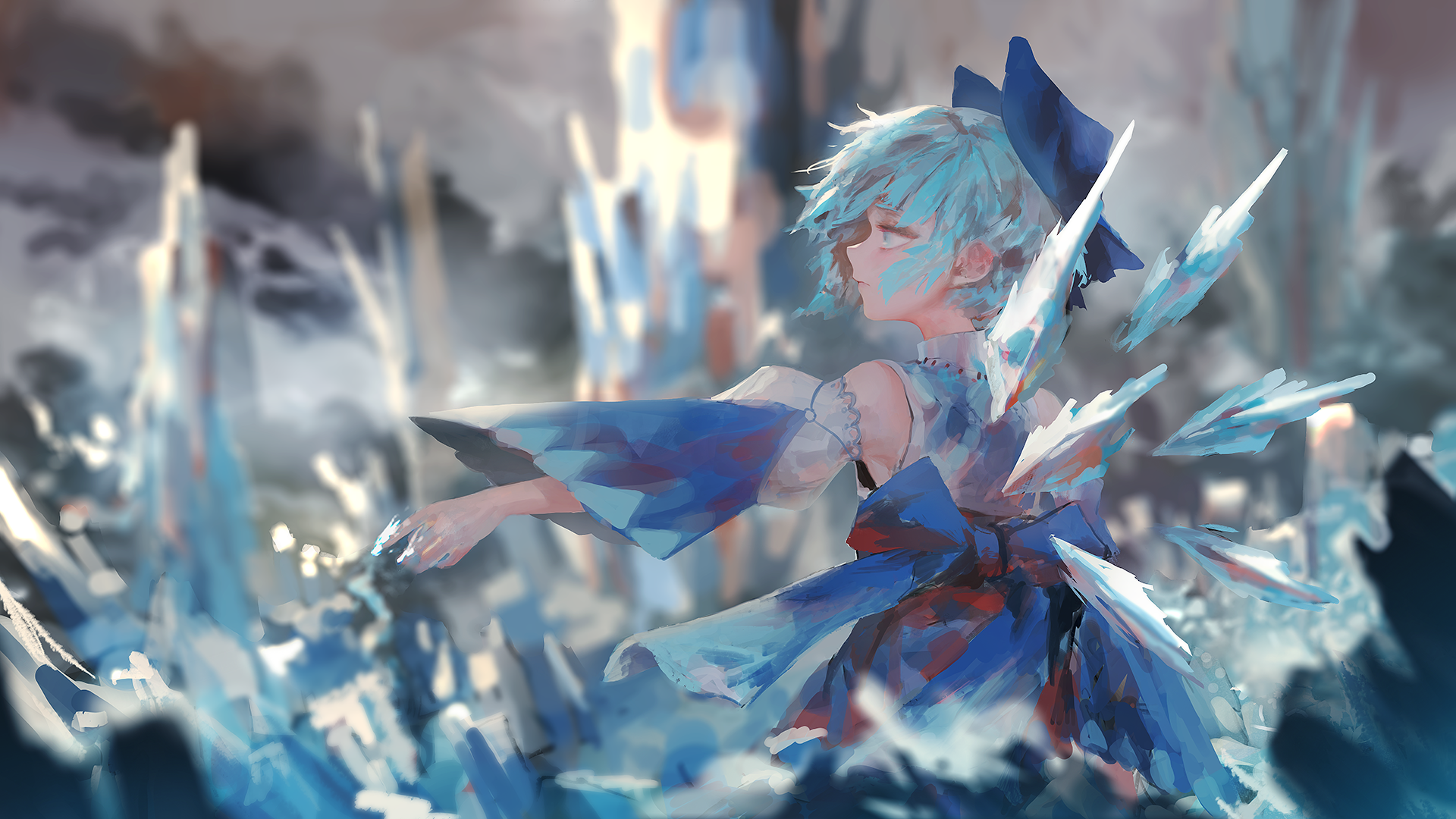 Cirno Anime Touhou Wallpapers