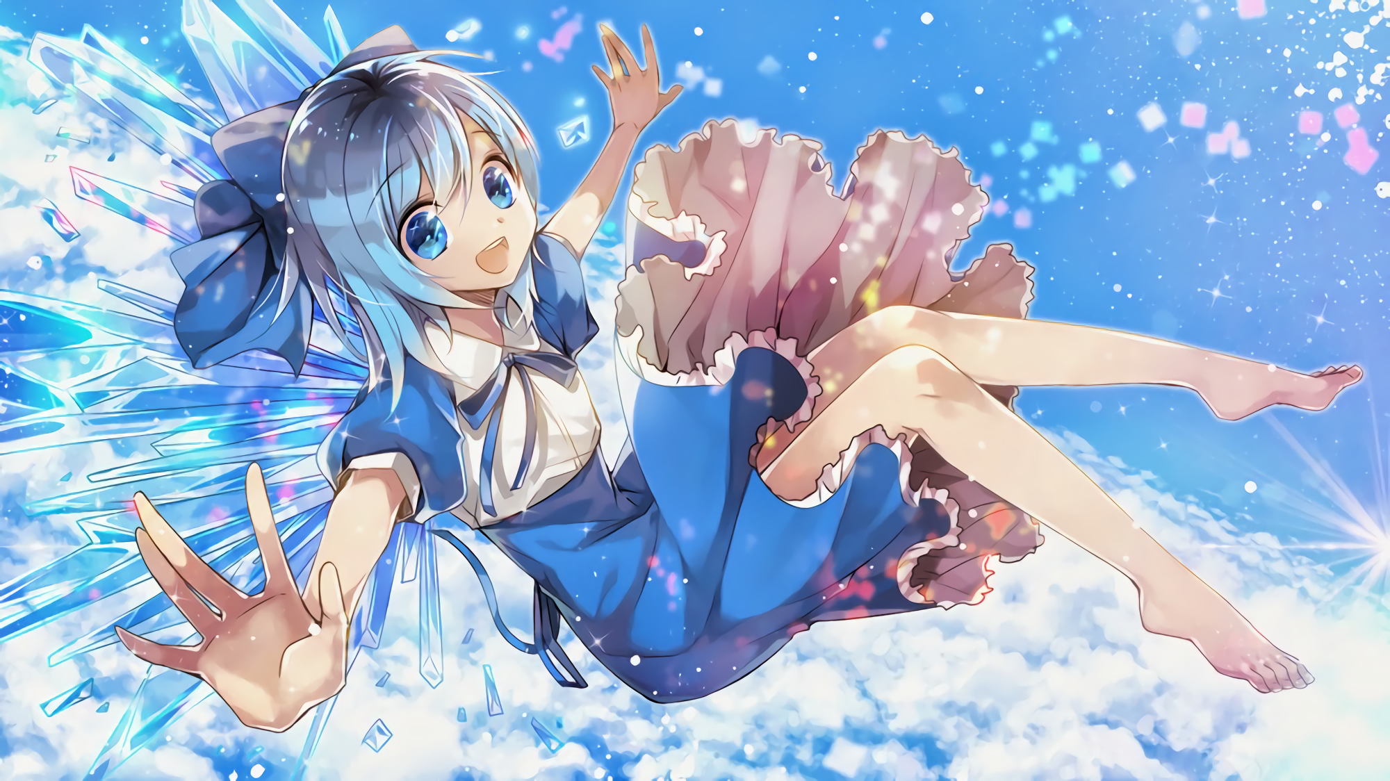 Cirno Anime Touhou Wallpapers