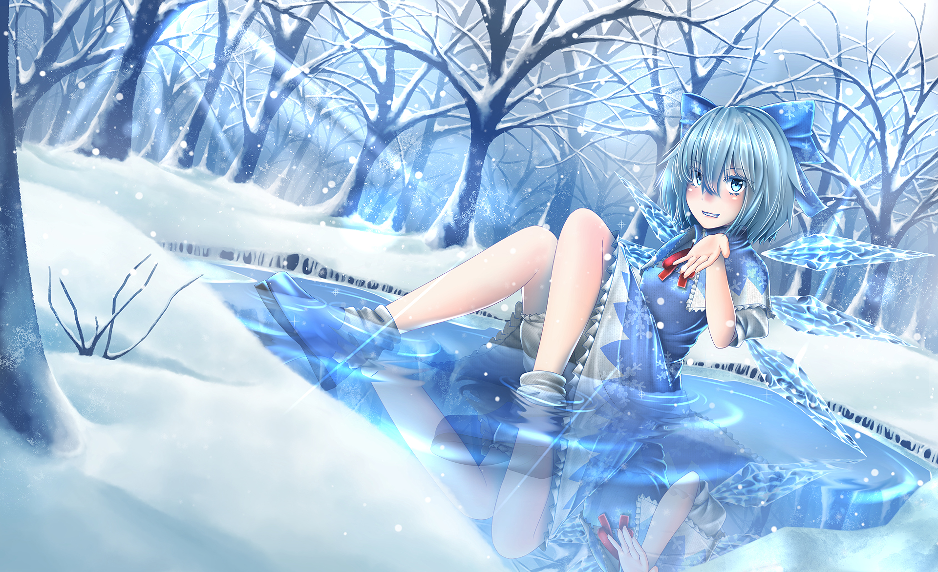 Cirno Anime Touhou Wallpapers