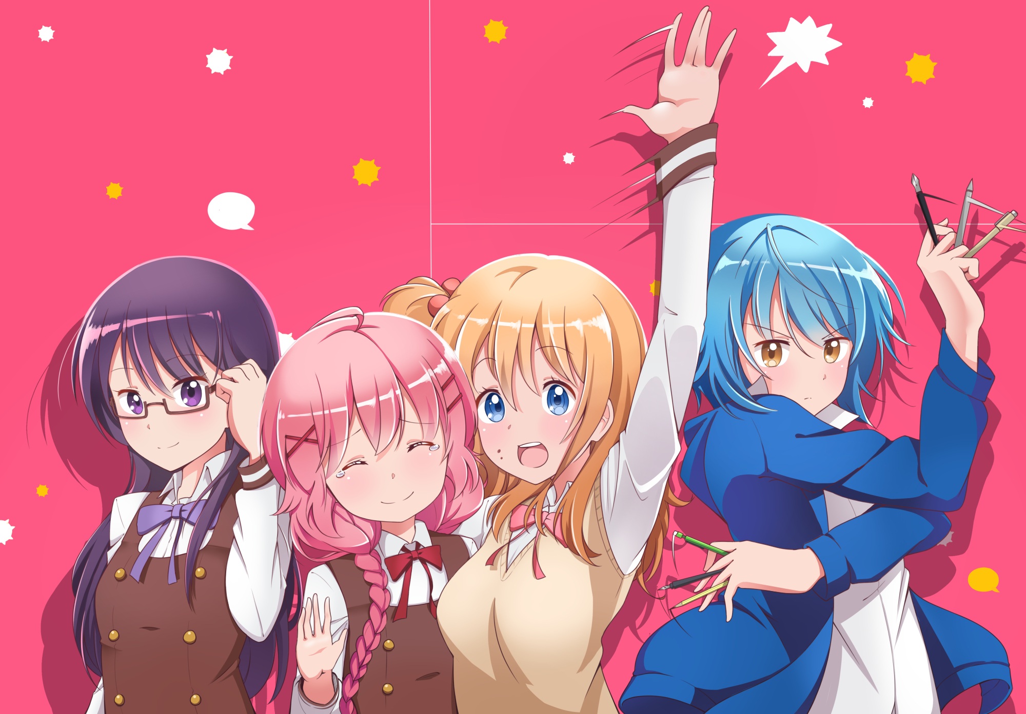 Comic Girls Wallpapers