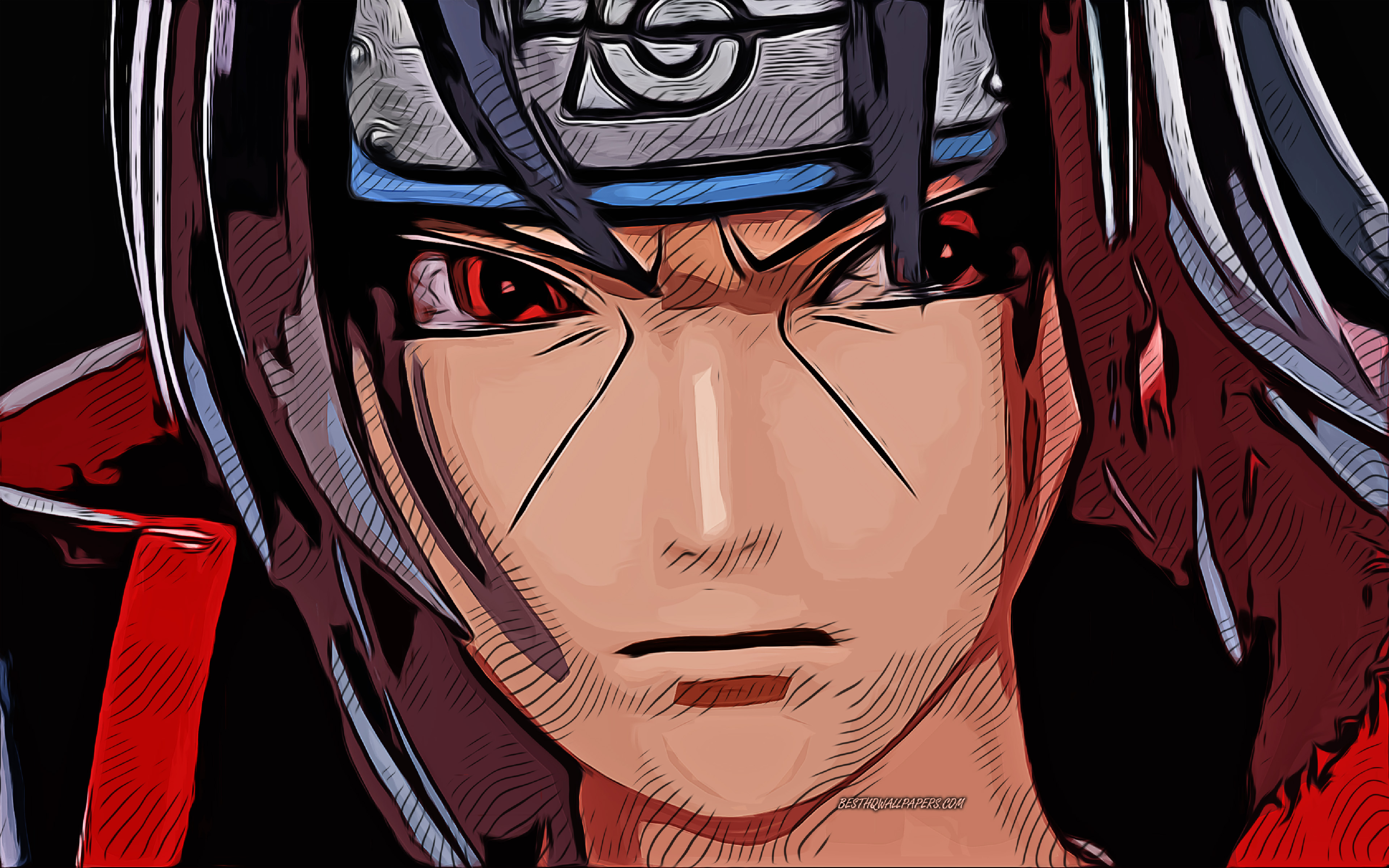 Cool Itachi Uchiha Naruto Art Wallpapers