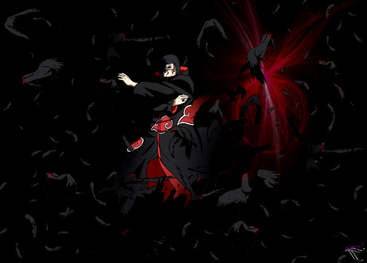 Cool Itachi Uchiha Naruto Art Wallpapers