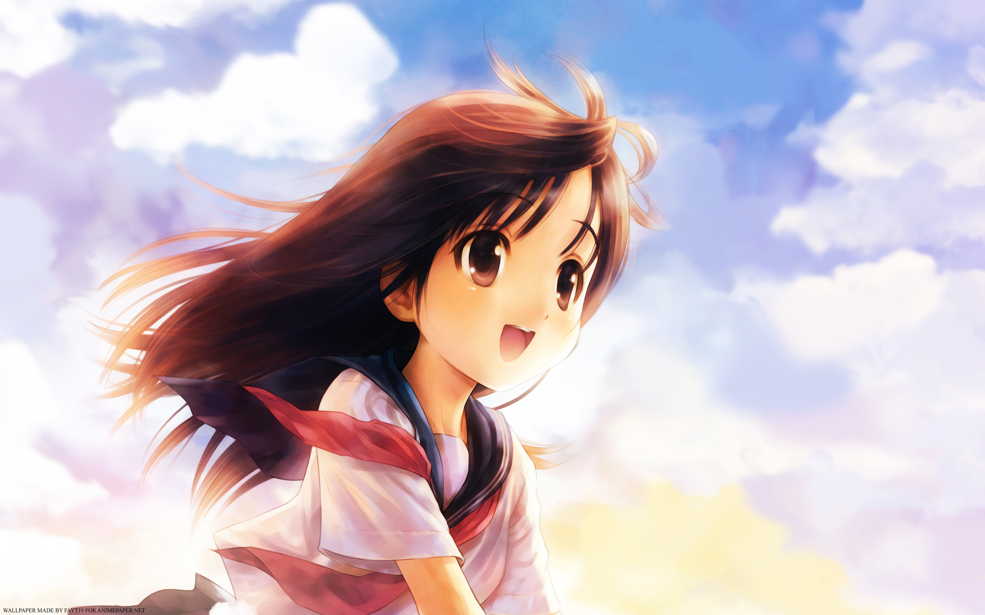 Cute Anime Little Girl Wallpapers