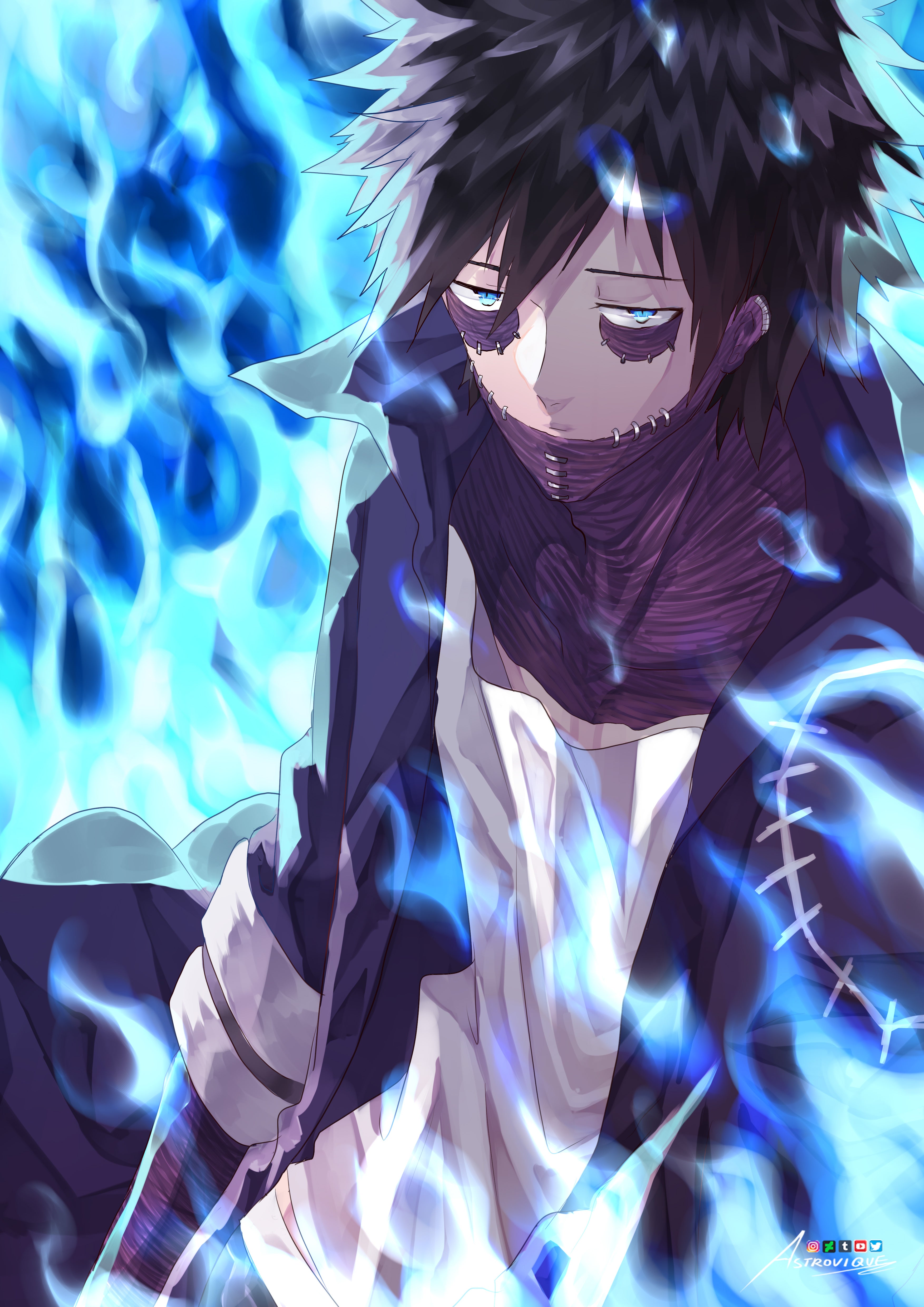 Dabi Fanart Wallpapers