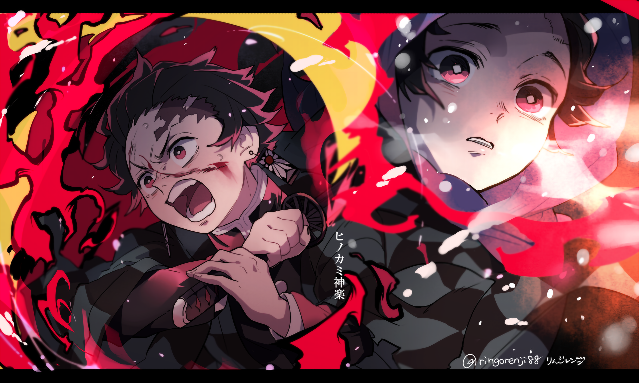 Demon Slayer Kimetsu No Yaiba Hd Tanjiro Kamado Wallpapers