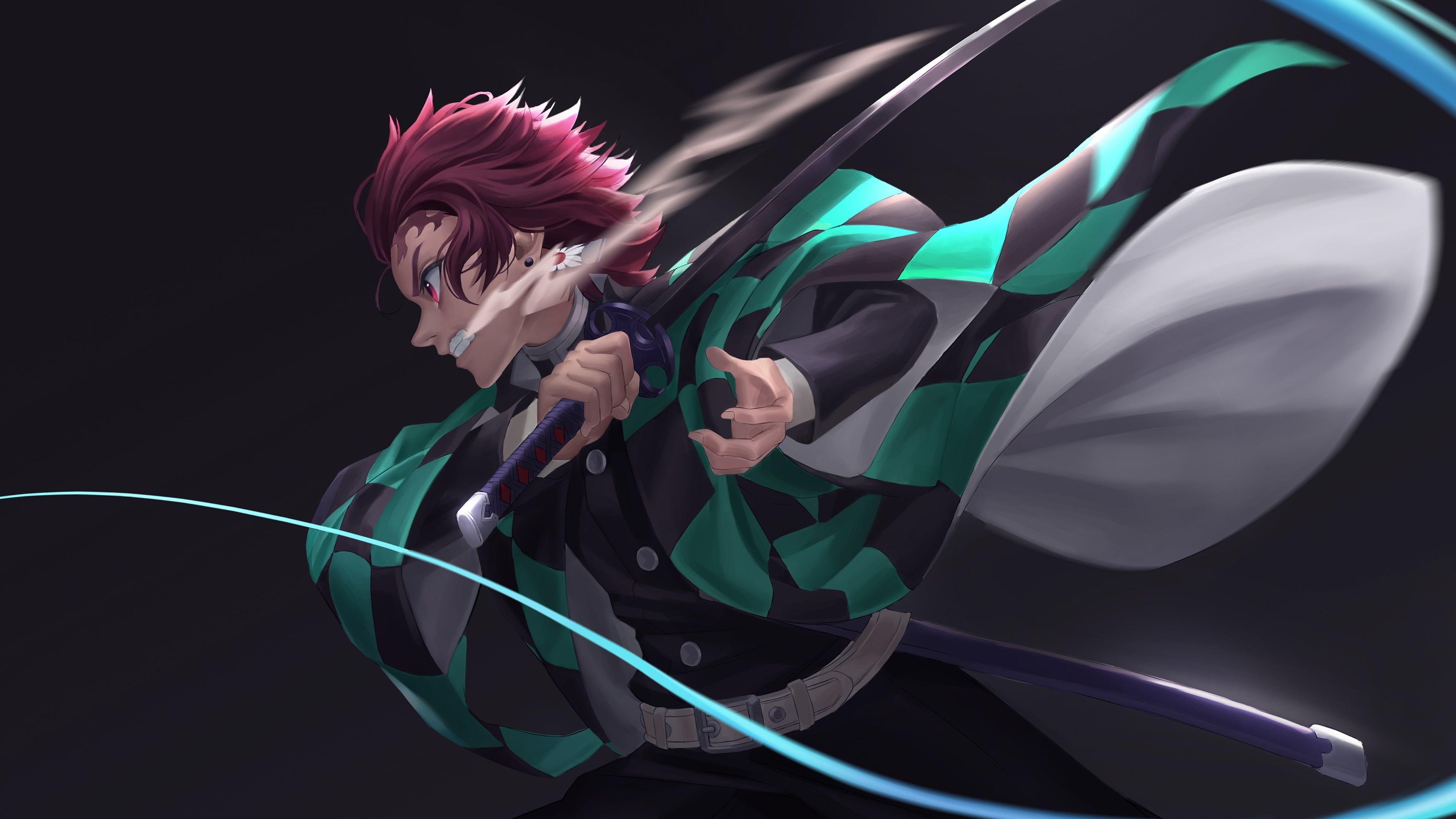 Demon Slayer Tanjirou Kamado Wallpapers