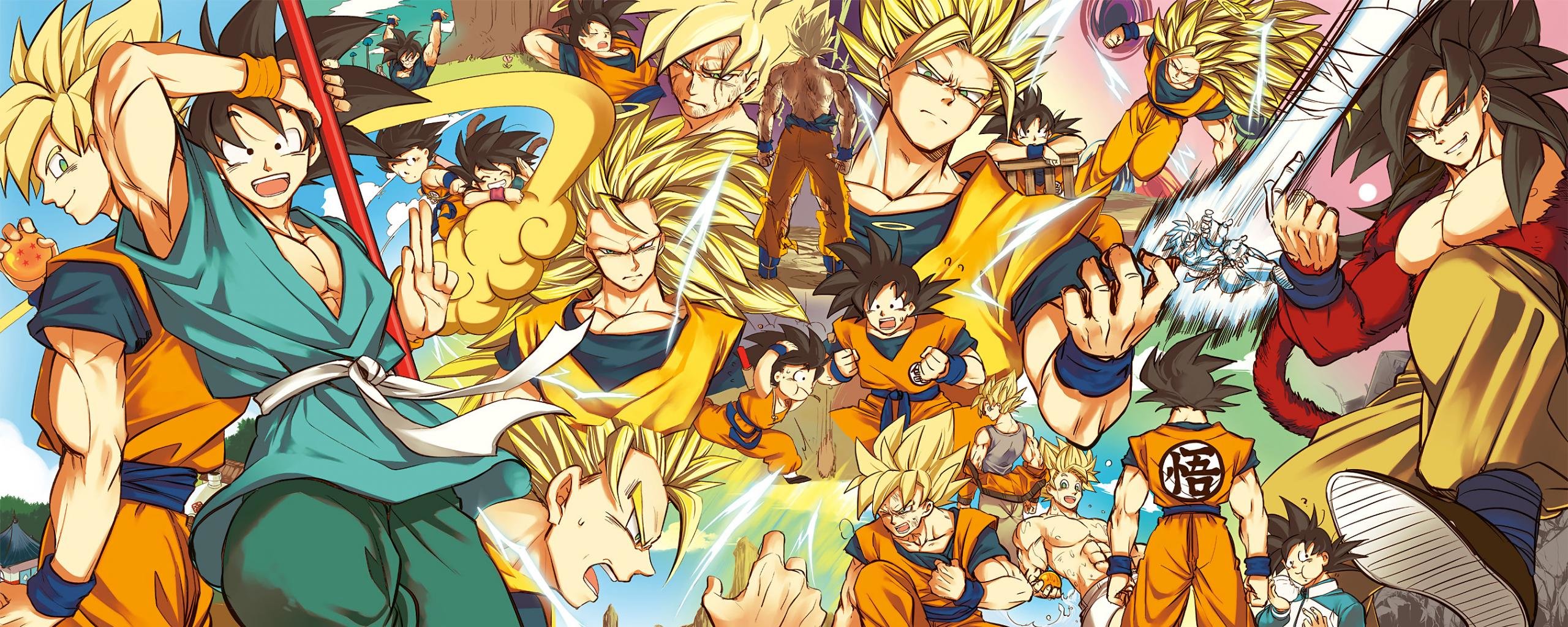 Dragon Ball Dual Screen Wallpapers