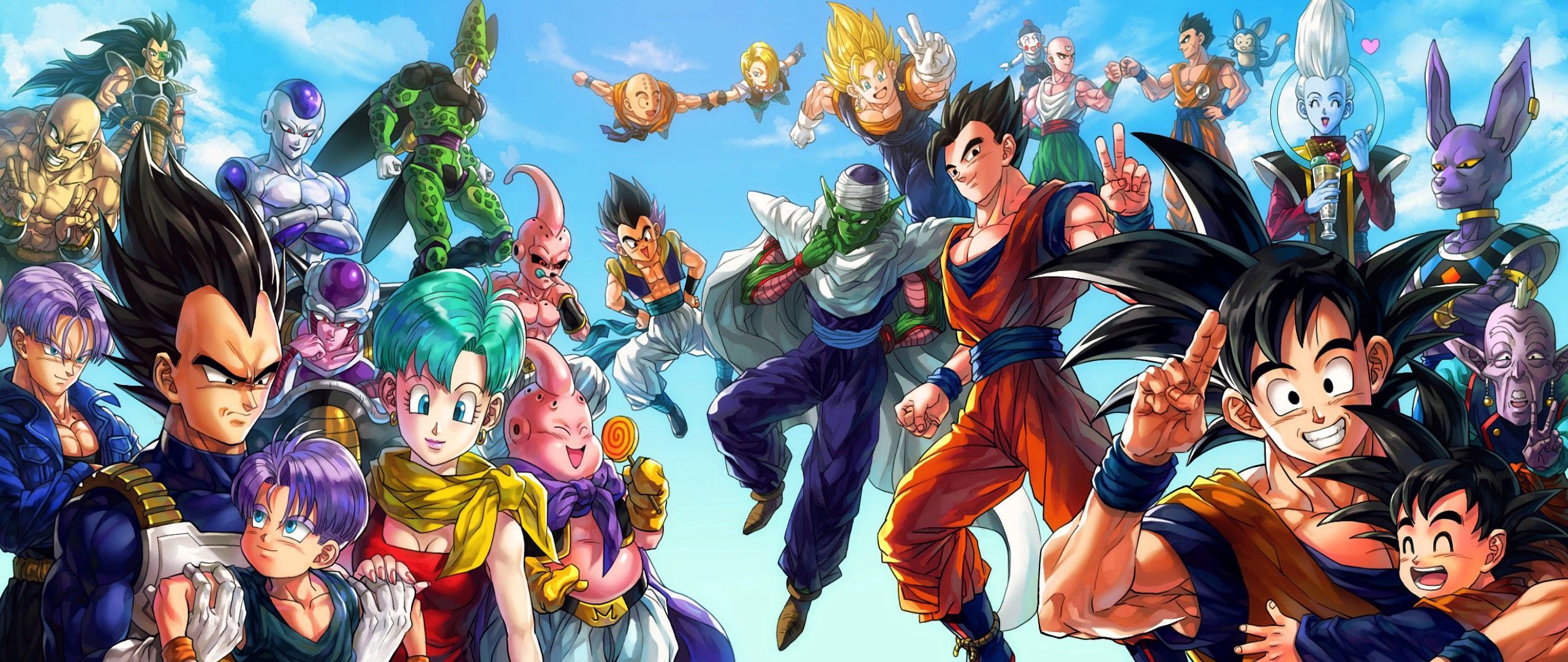 Dragon Ball Dual Screen Wallpapers