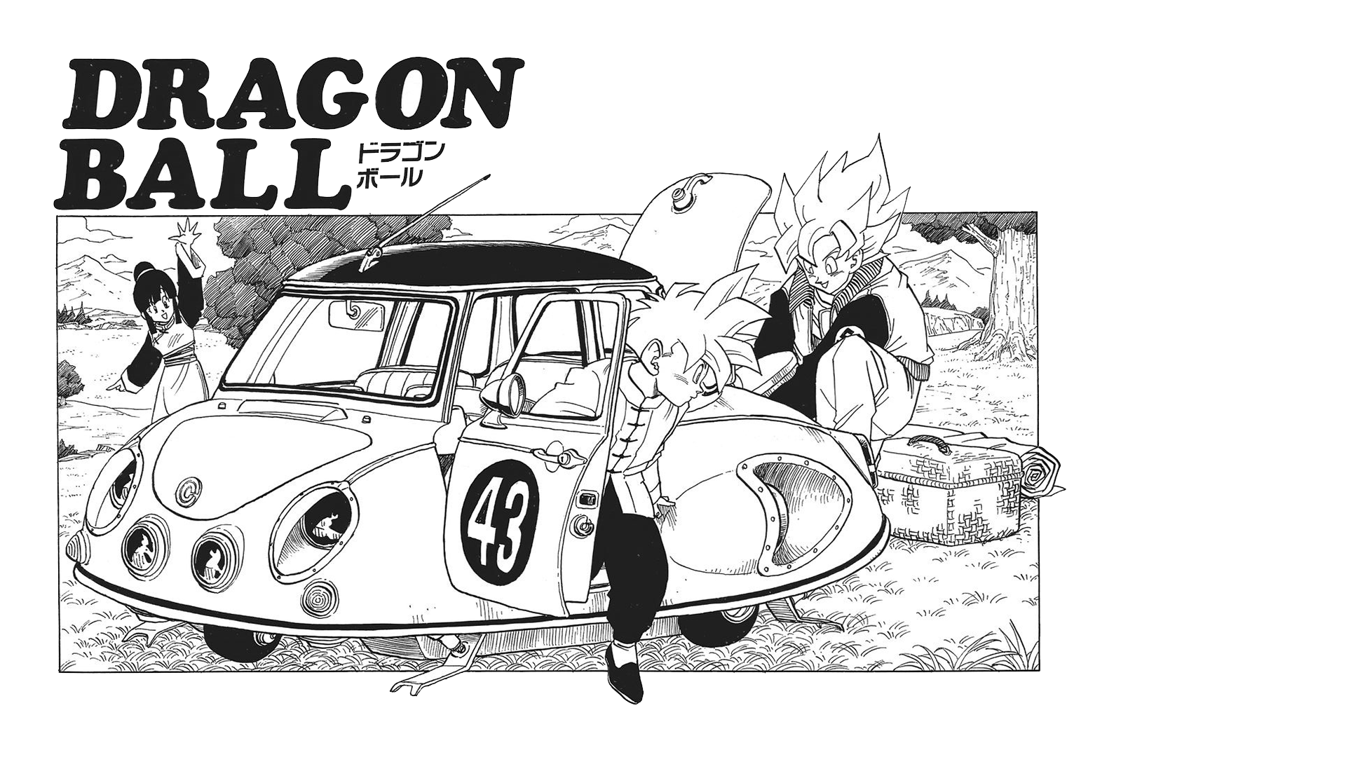 Dragon Ball Manga Art Wallpapers