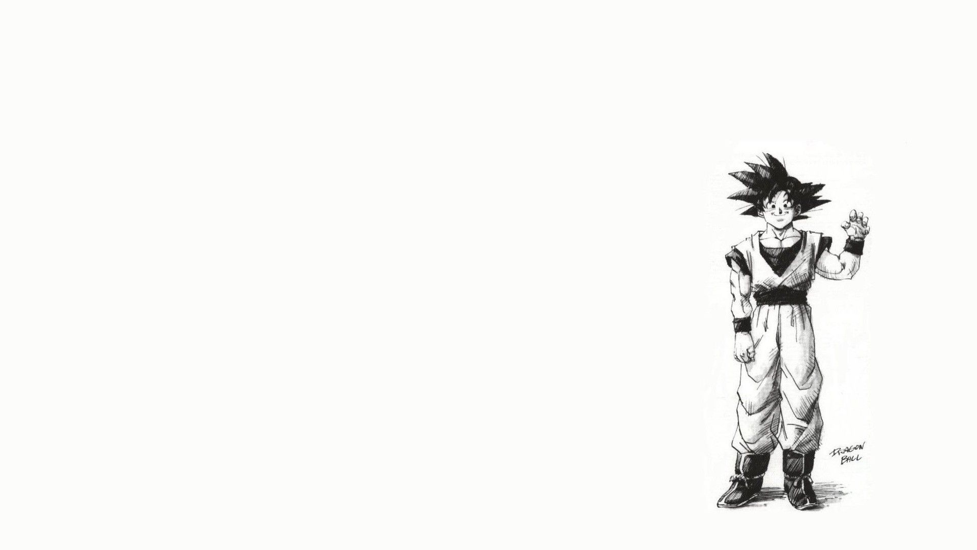 Dragon Ball Z Black And White Wallpapers