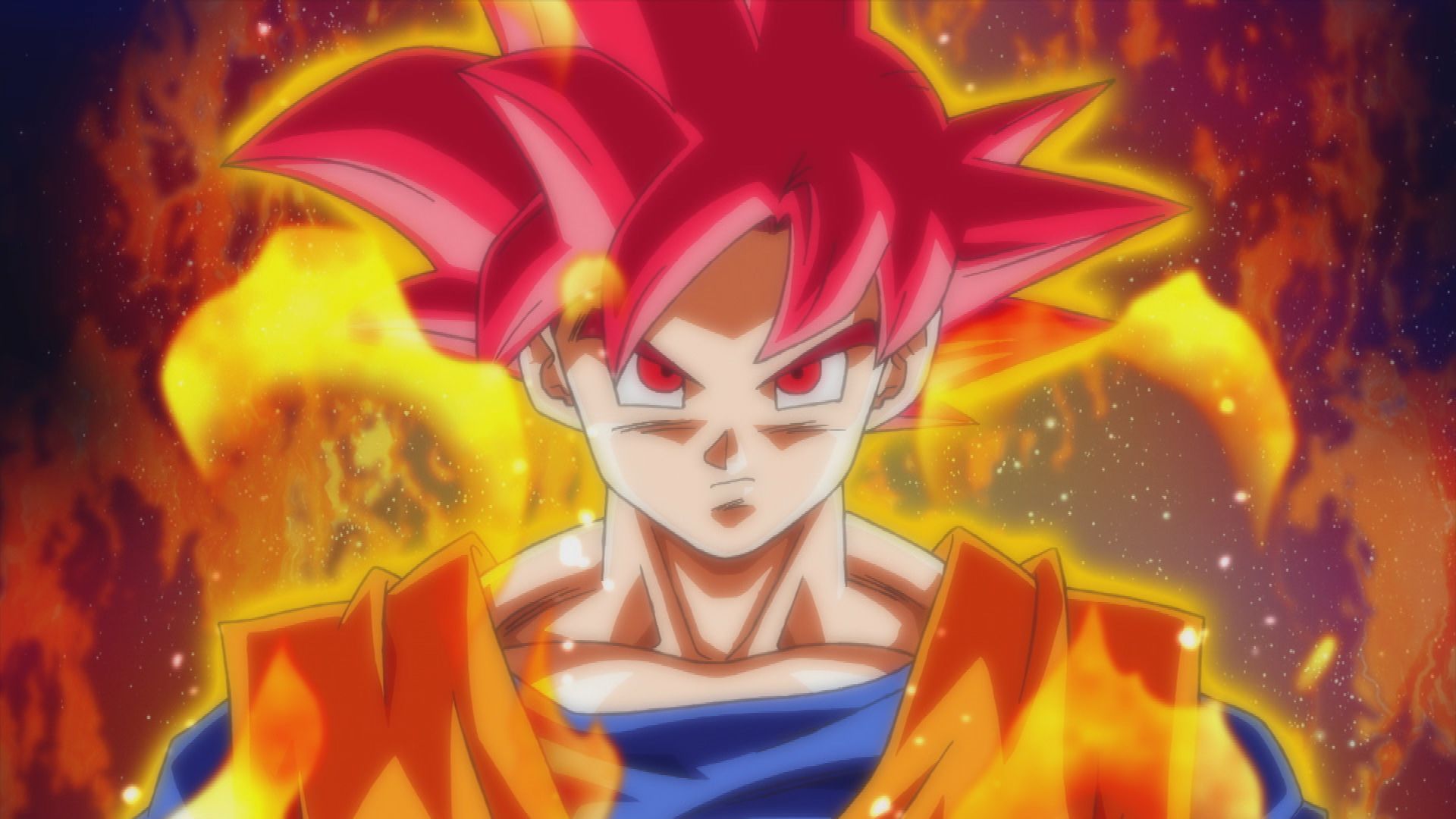 Dragon Ball Z Goku Super Saiyan God Wallpapers