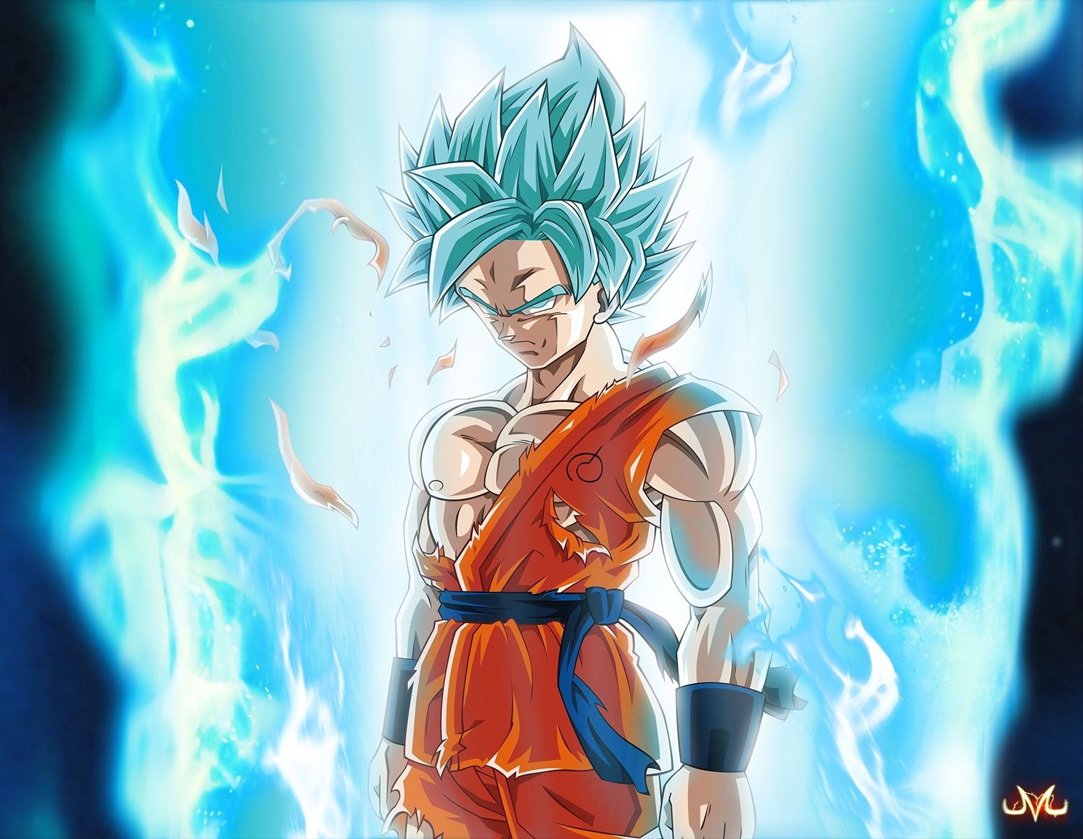 Dragon Ball Z Goku Super Saiyan God Wallpapers