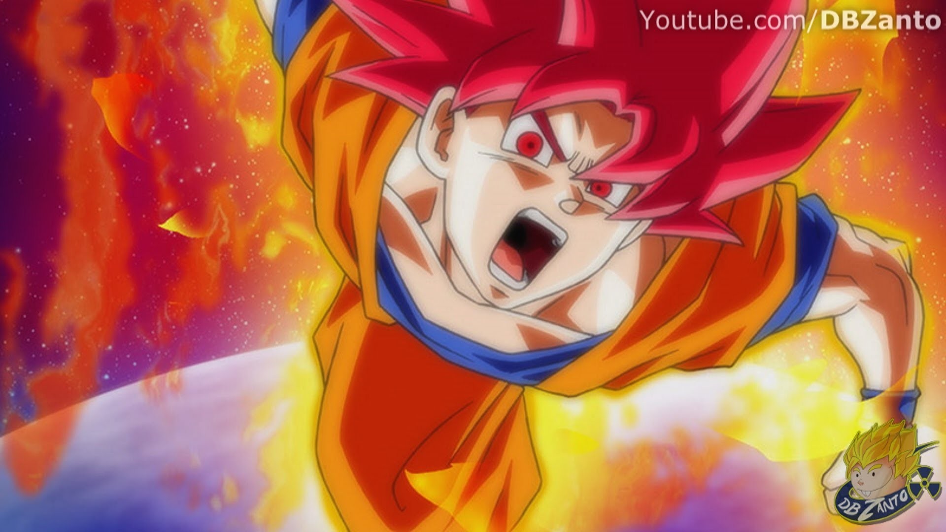 Dragon Ball Z Goku Super Saiyan God Wallpapers