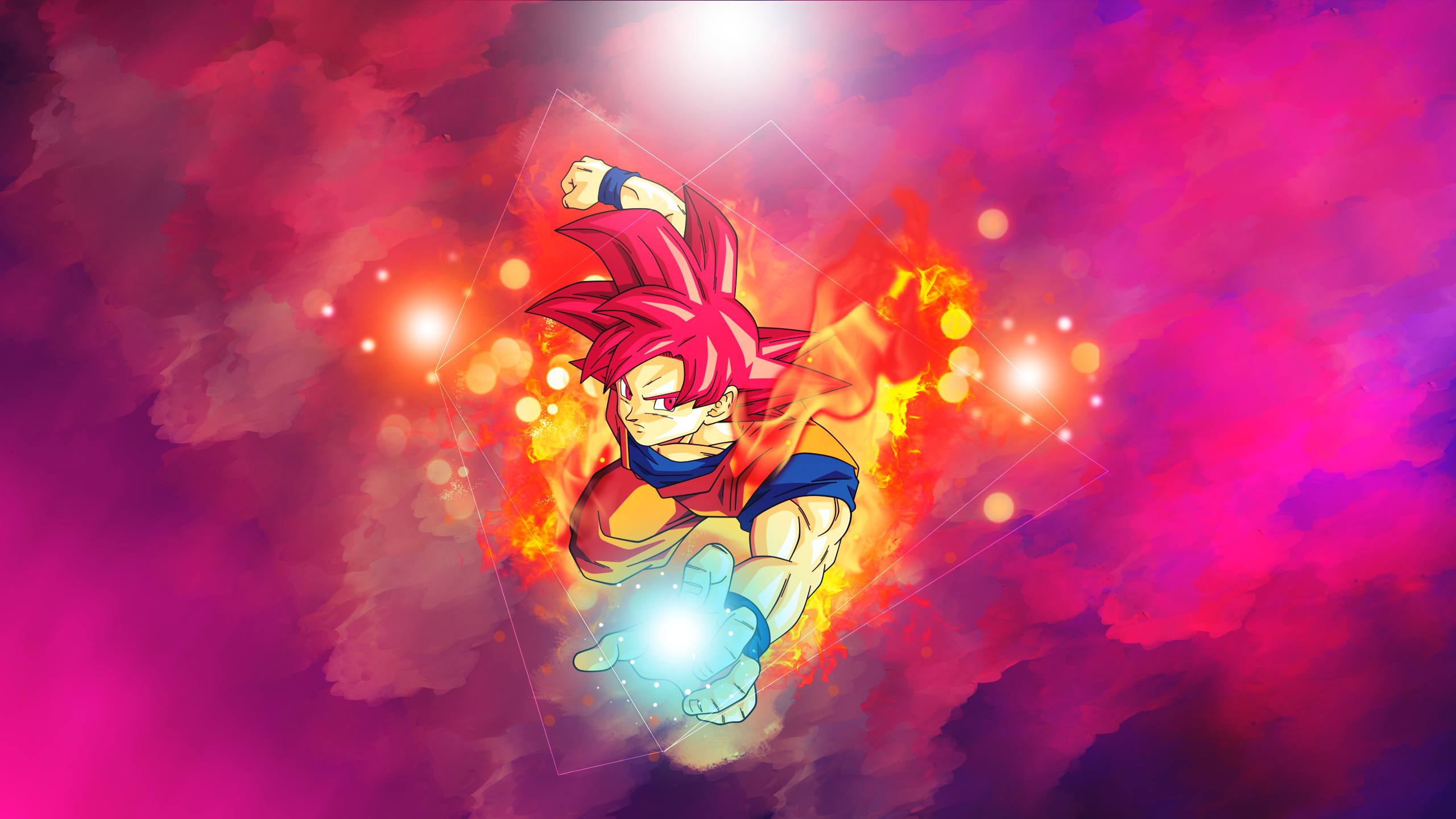 Dragon Ball Z Goku Super Saiyan God Wallpapers