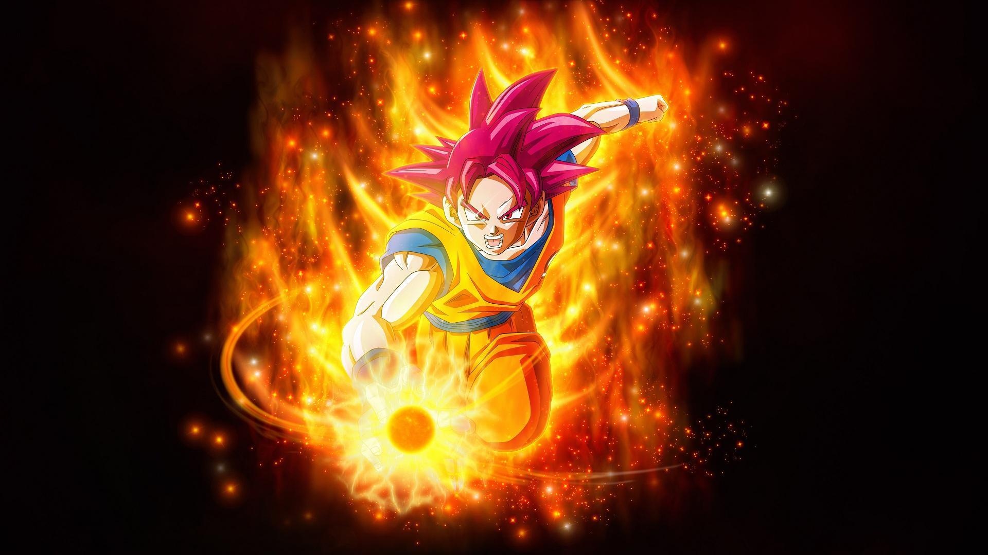 Dragon Ball Z Goku Ultra Instinct Fire Wallpapers