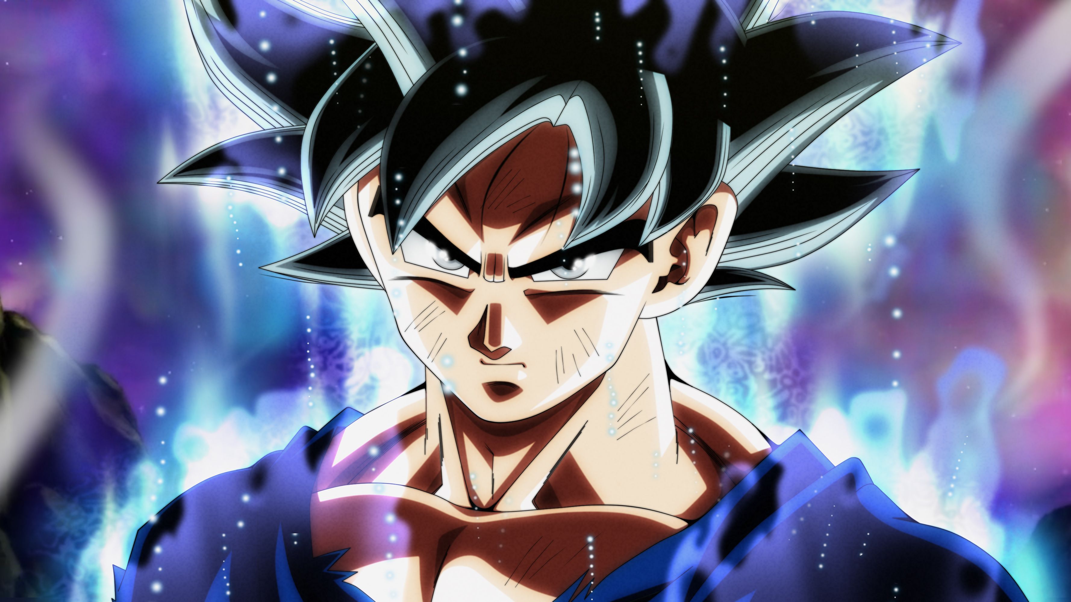 Dragon Ball Z Goku Ultra Instinct Fire Wallpapers