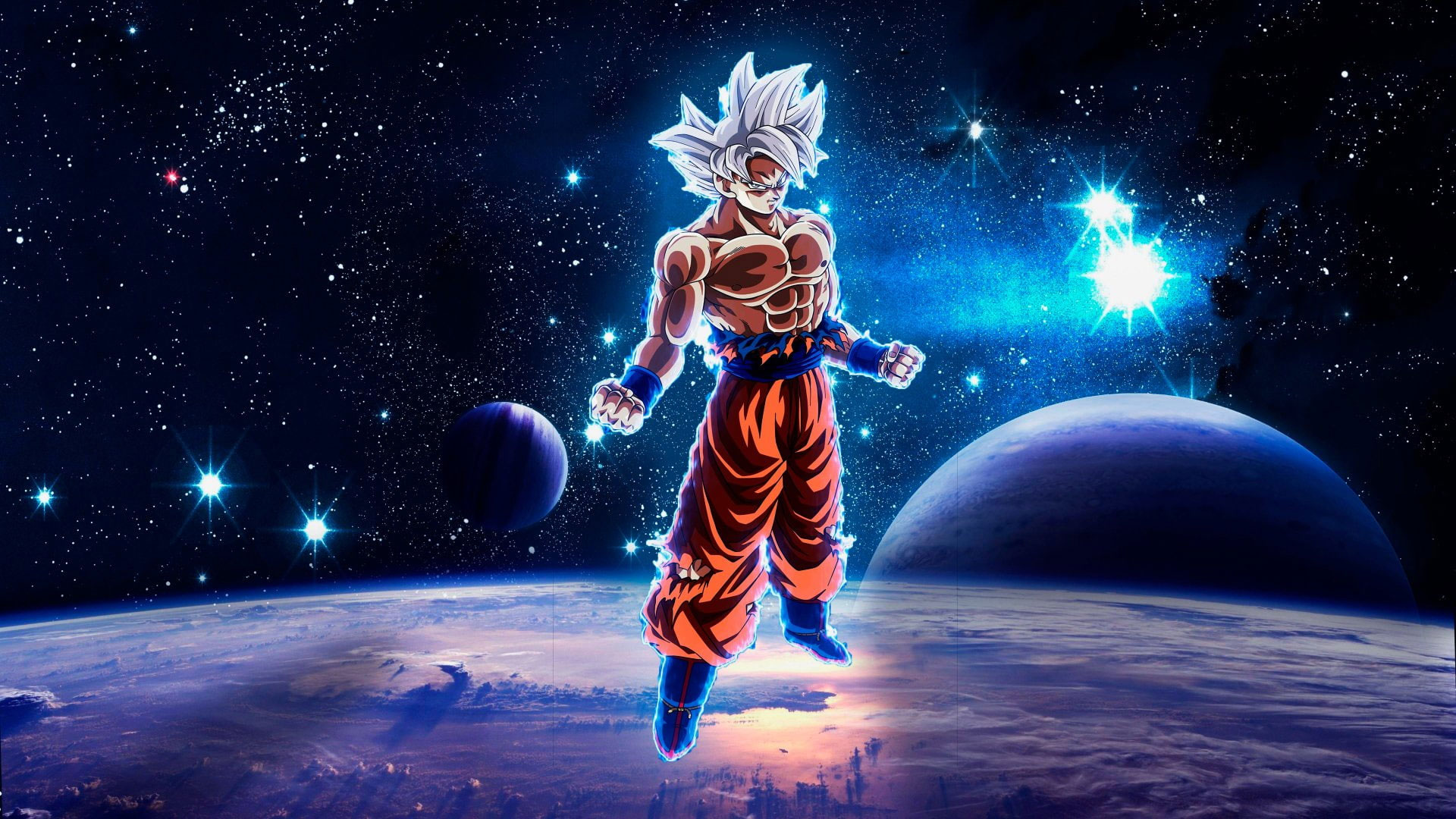 Dragon Ball Z Goku Ultra Instinct Fire Wallpapers