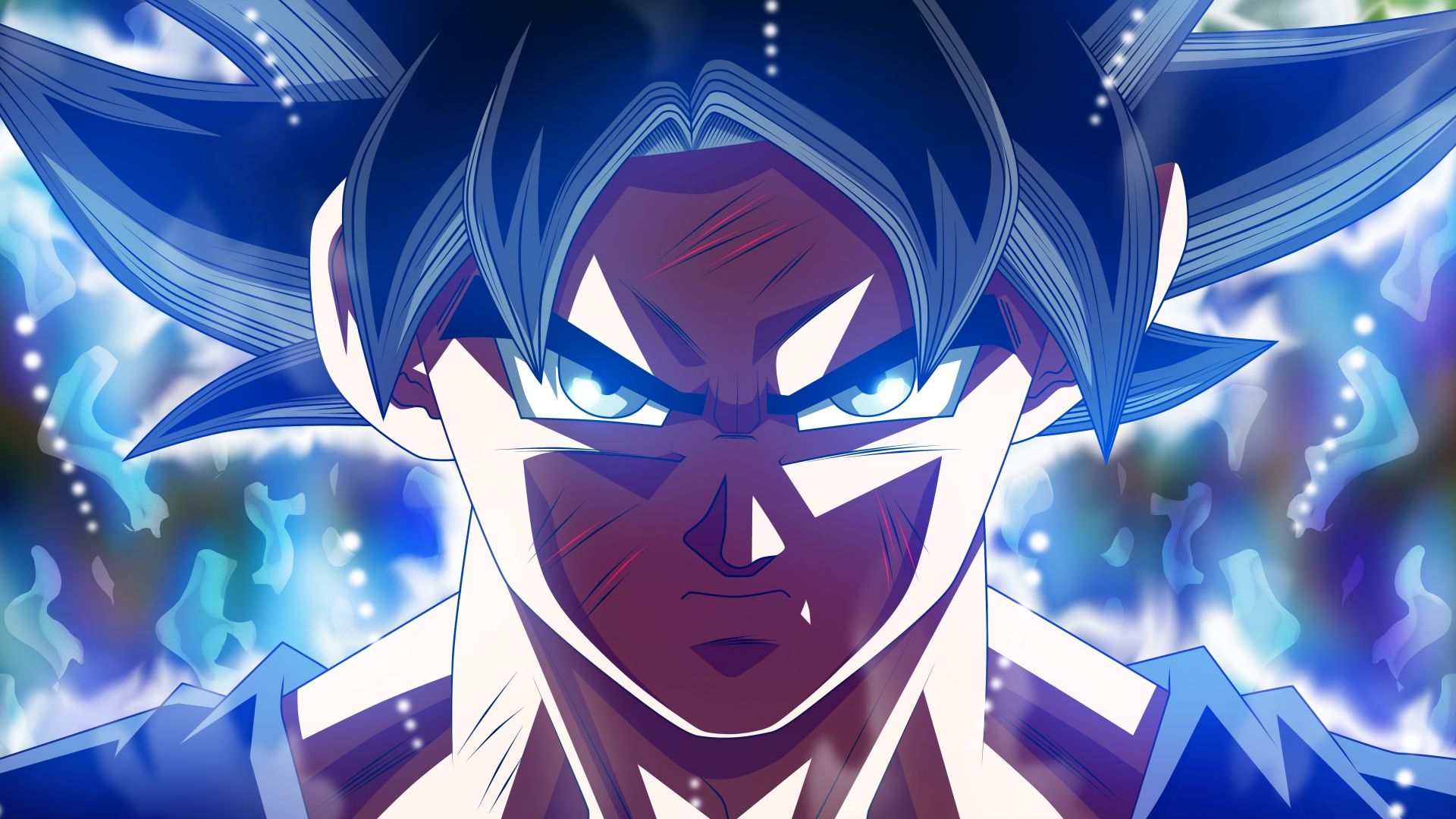 Dragon Ball Z Goku Ultra Instinct Fire Wallpapers