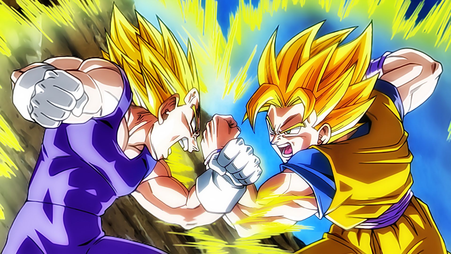 Dragon Ball Z Goku Vs Vegeta Wallpapers