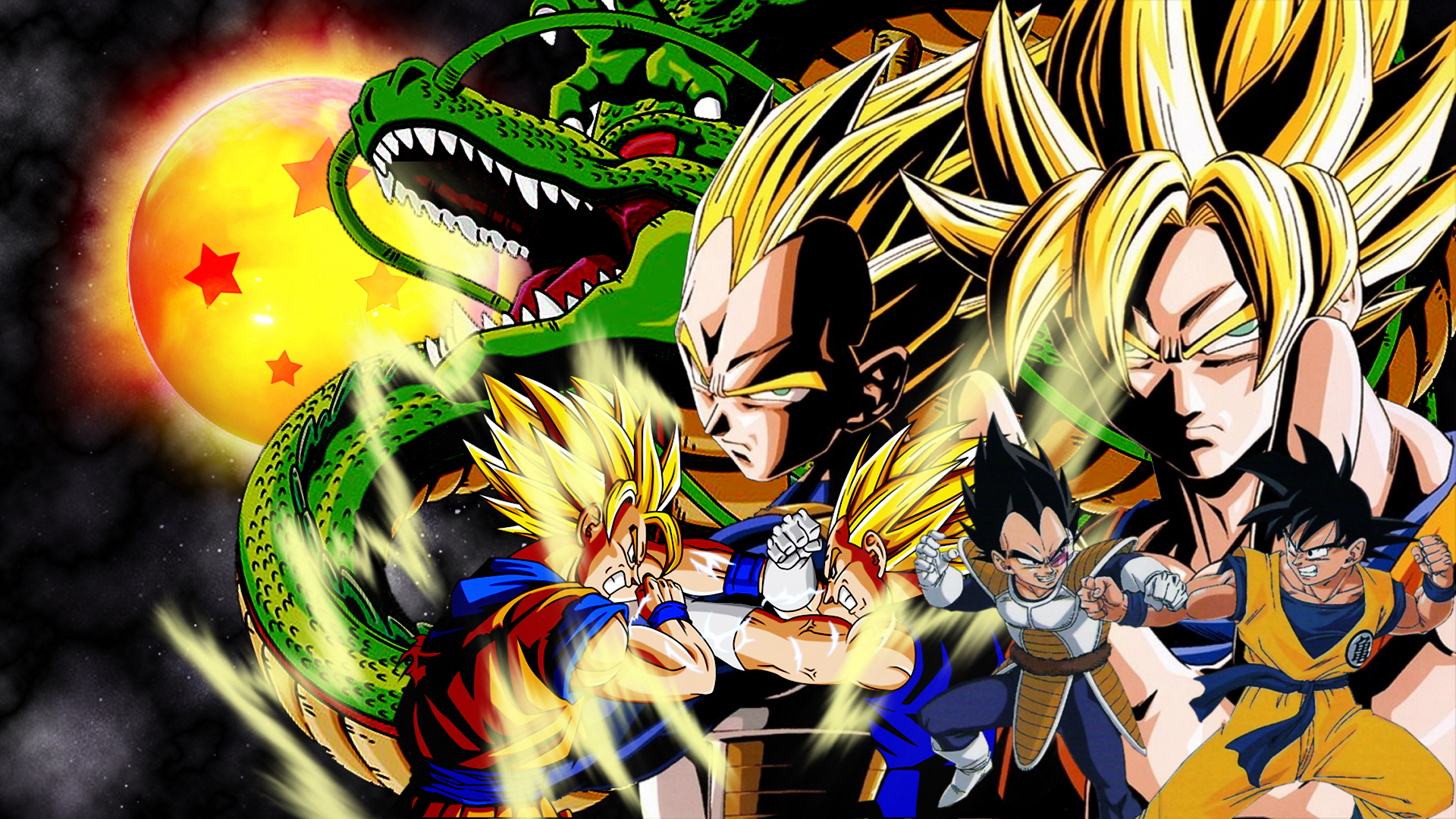 Dragon Ball Z Goku Vs Vegeta Wallpapers