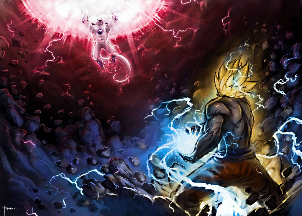 Dragon Ball Z Goku Vs Vegeta Wallpapers