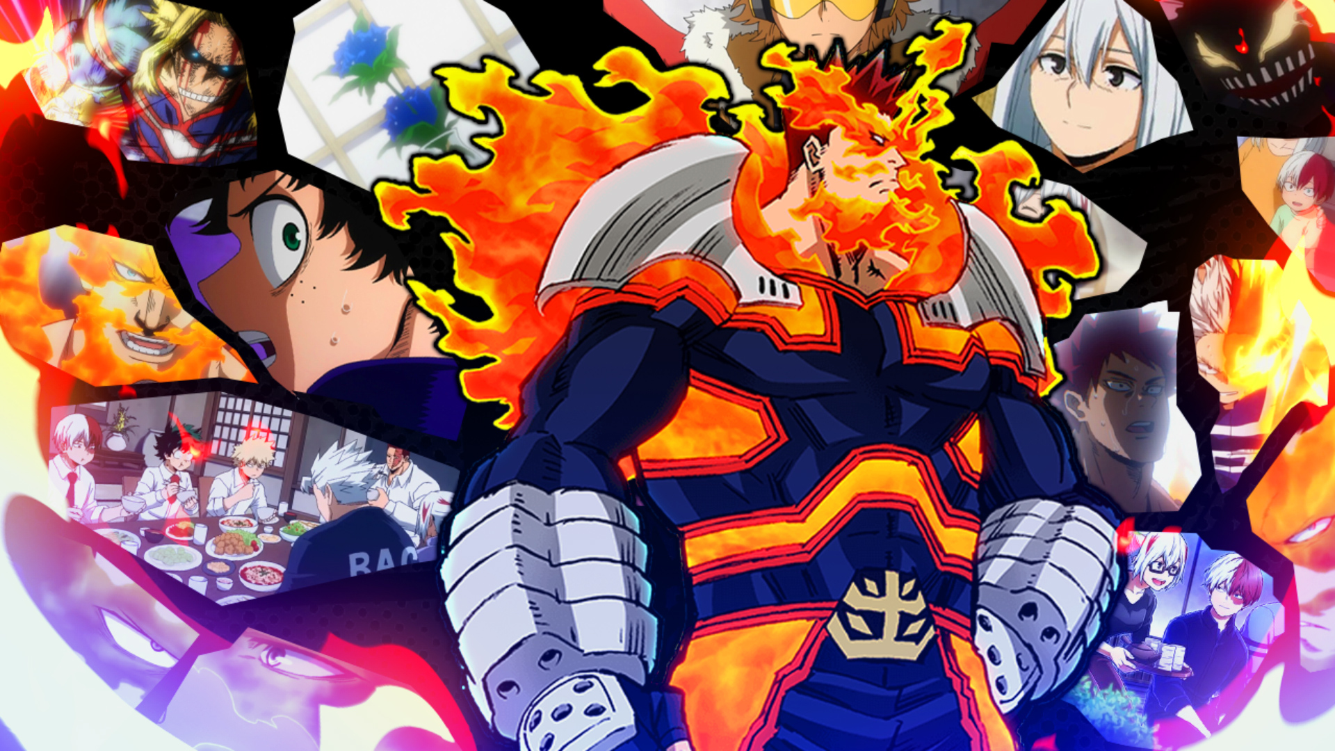 Endeavor Boku No Hero Academia Wallpapers