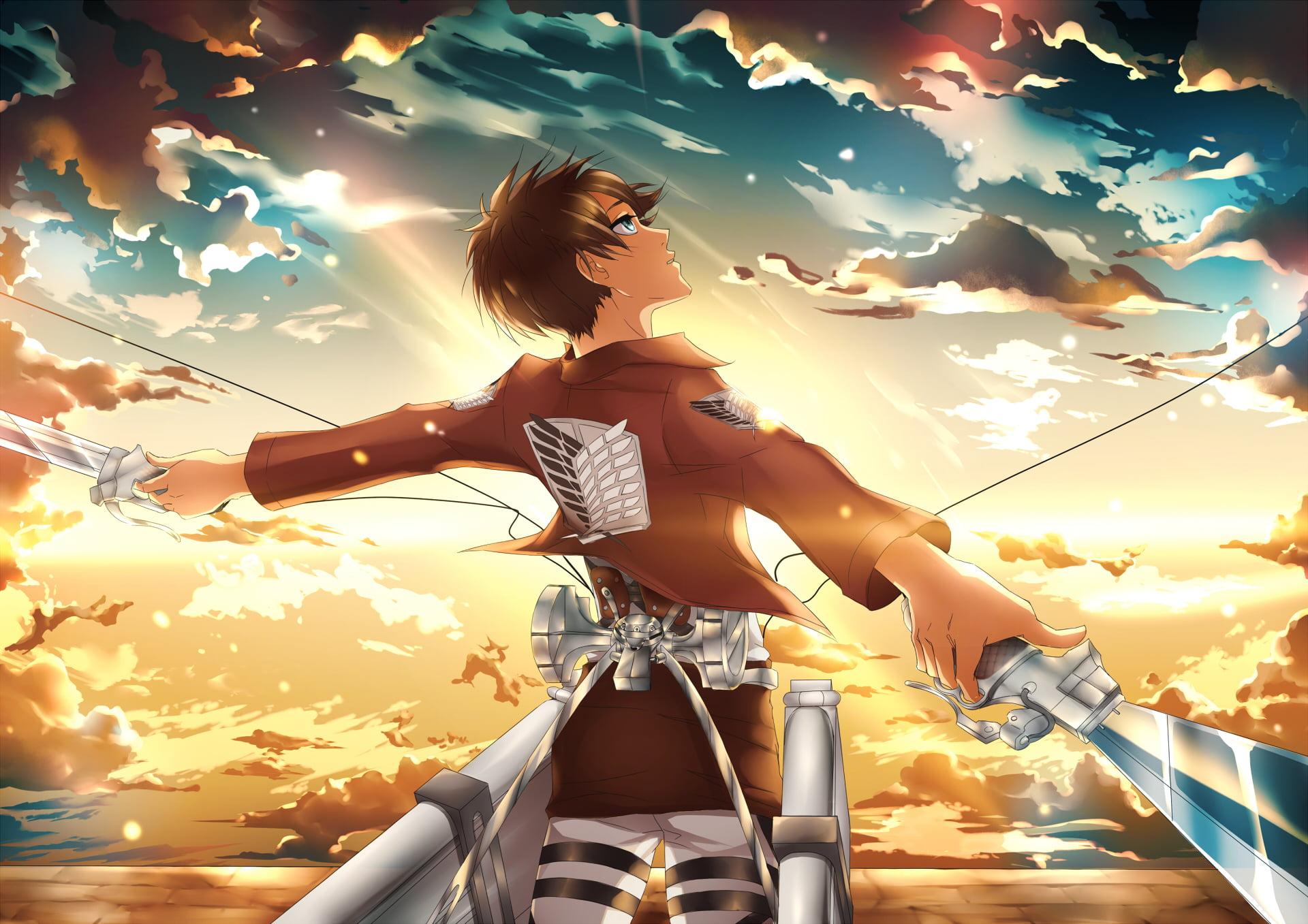 Eren Yeager Attack On Titan Artwork Wallpapers