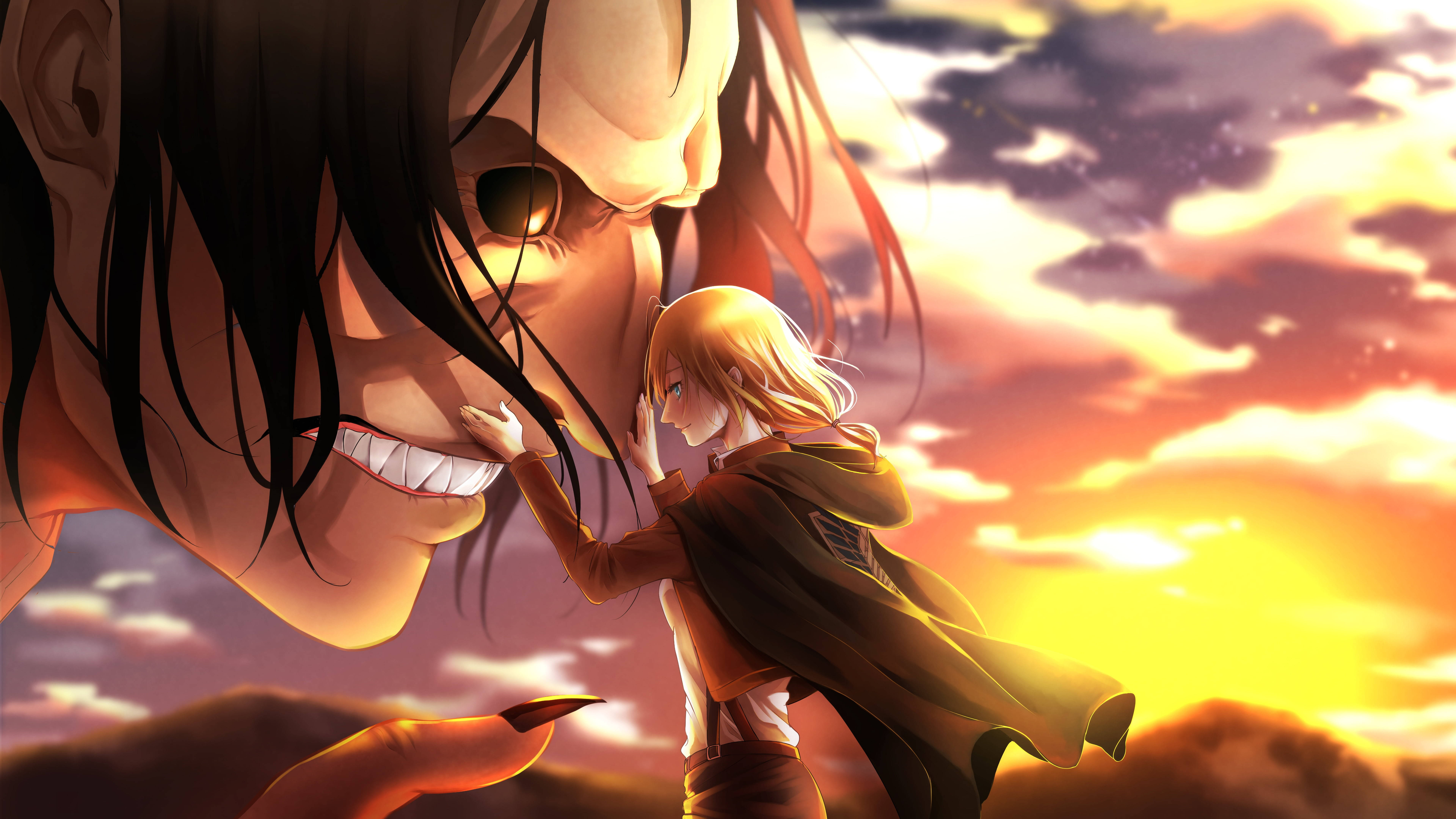 Eren Yeager Historia Reiss Aot Wallpapers