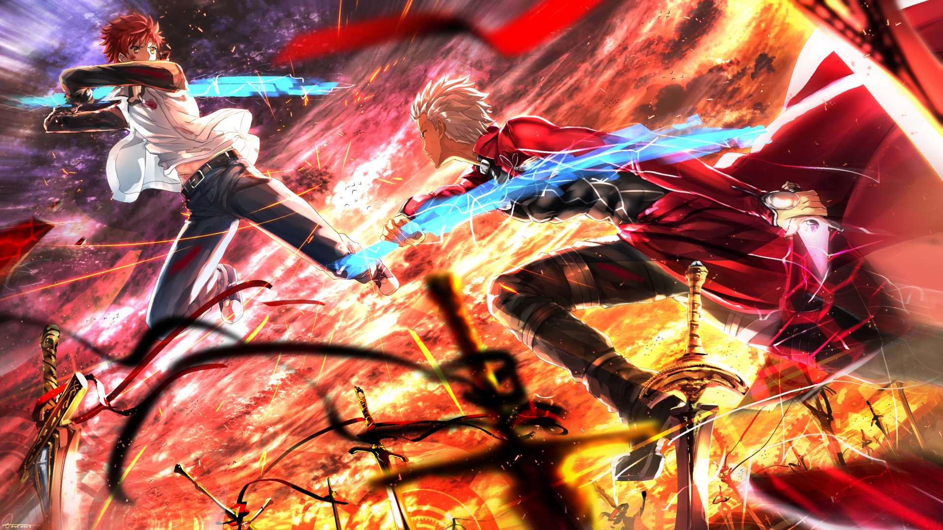 Fate/Stay Night: Unlimited Blade Works Wallpapers