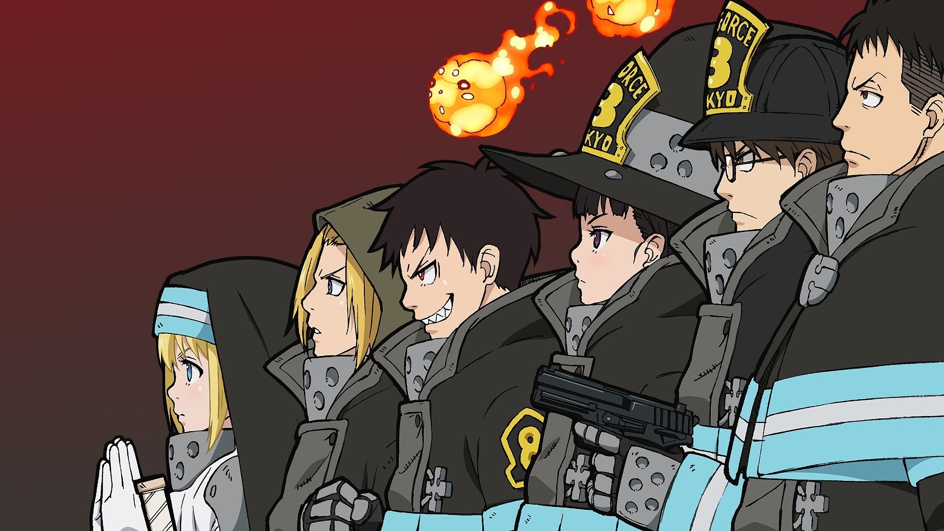 Fire Force Desktop Wallpapers