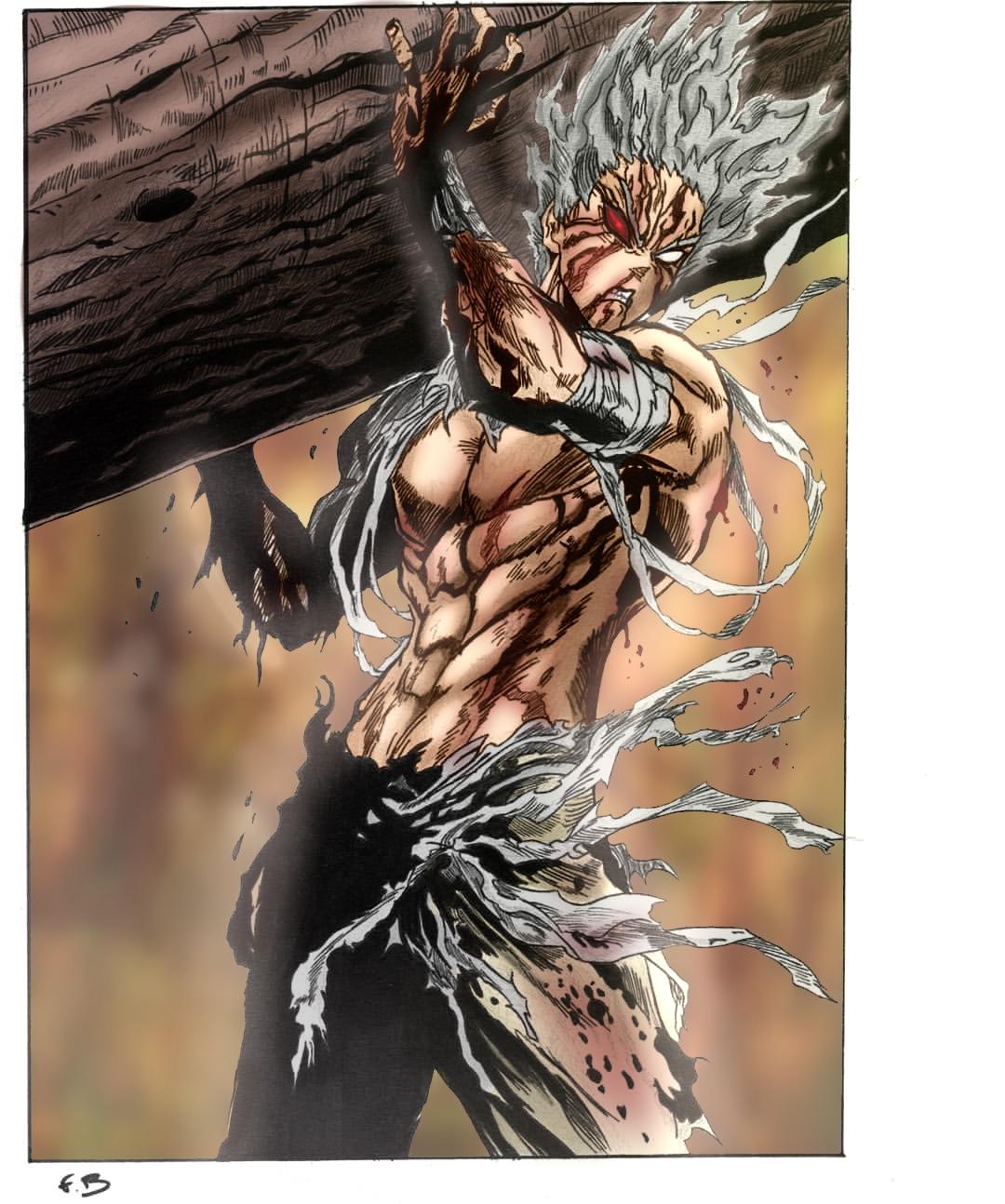 Garou Vs Bad One-Punch Man Wallpapers