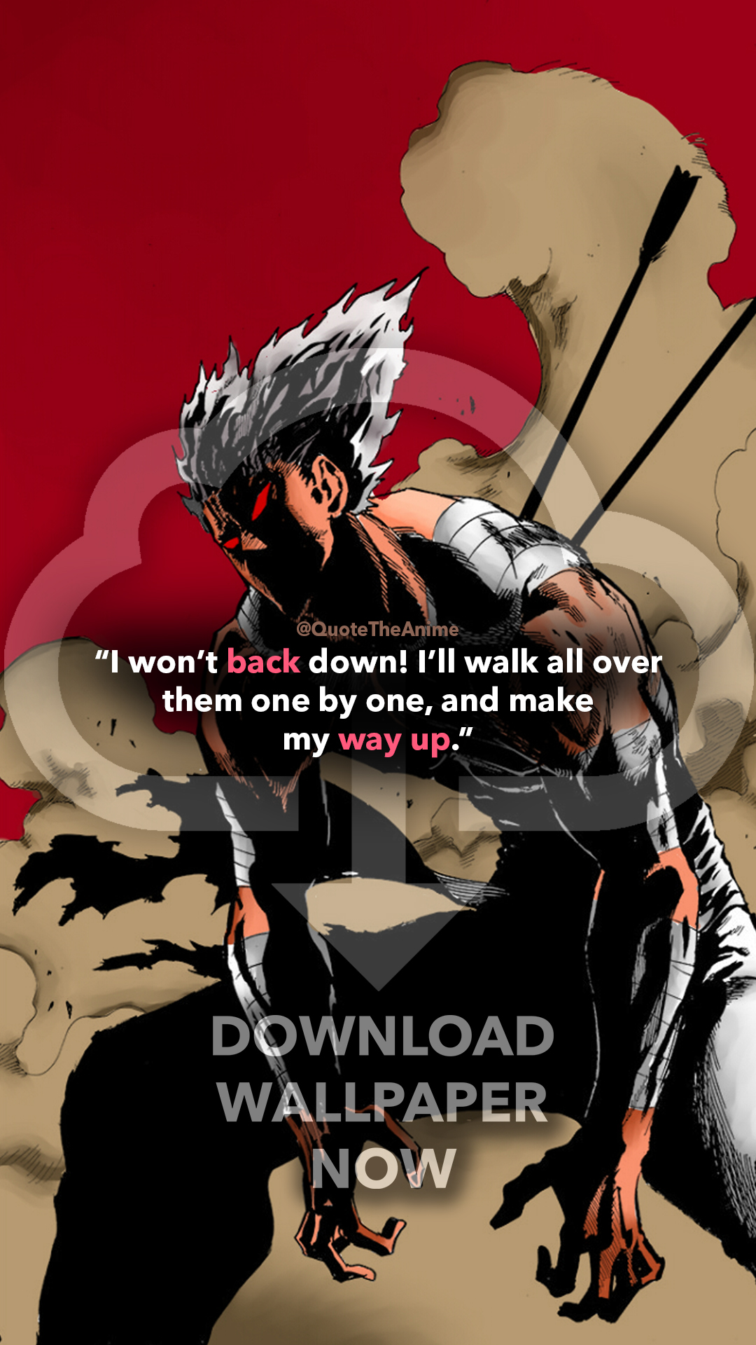 Garou Vs Bad One-Punch Man Wallpapers