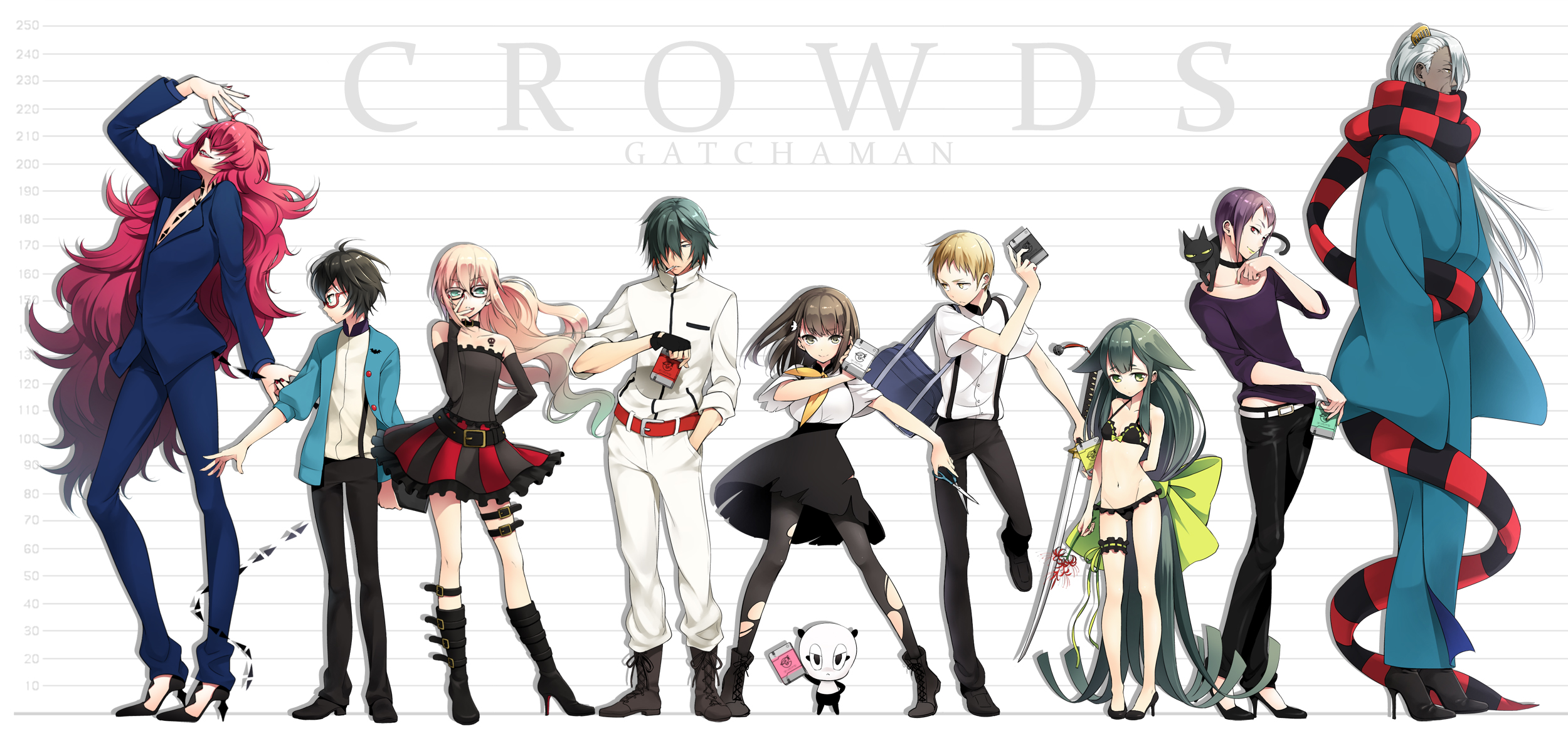 Gatchaman Crowds Wallpapers