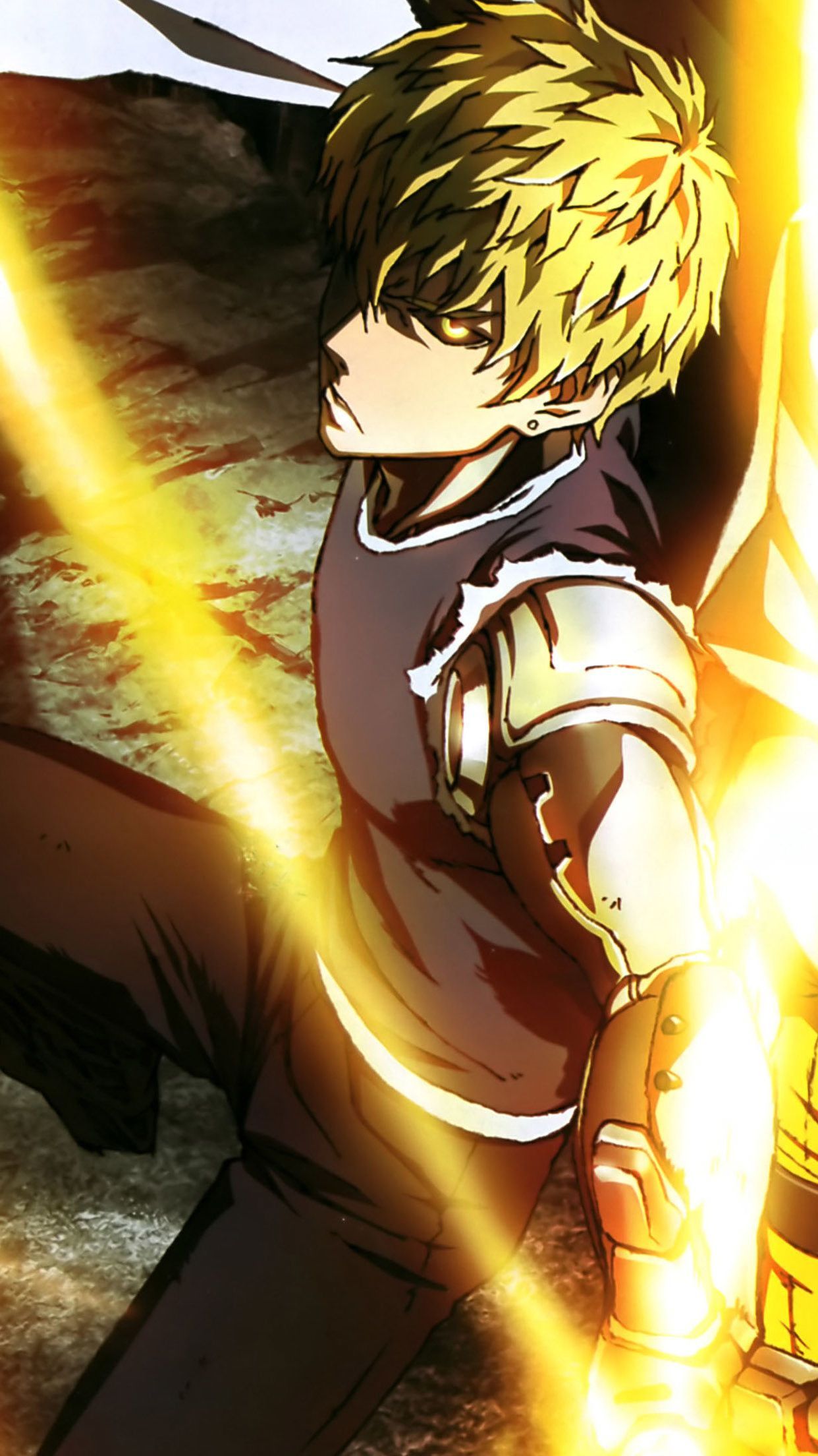 Genos Cool Art One-Punch Man 4K Wallpapers