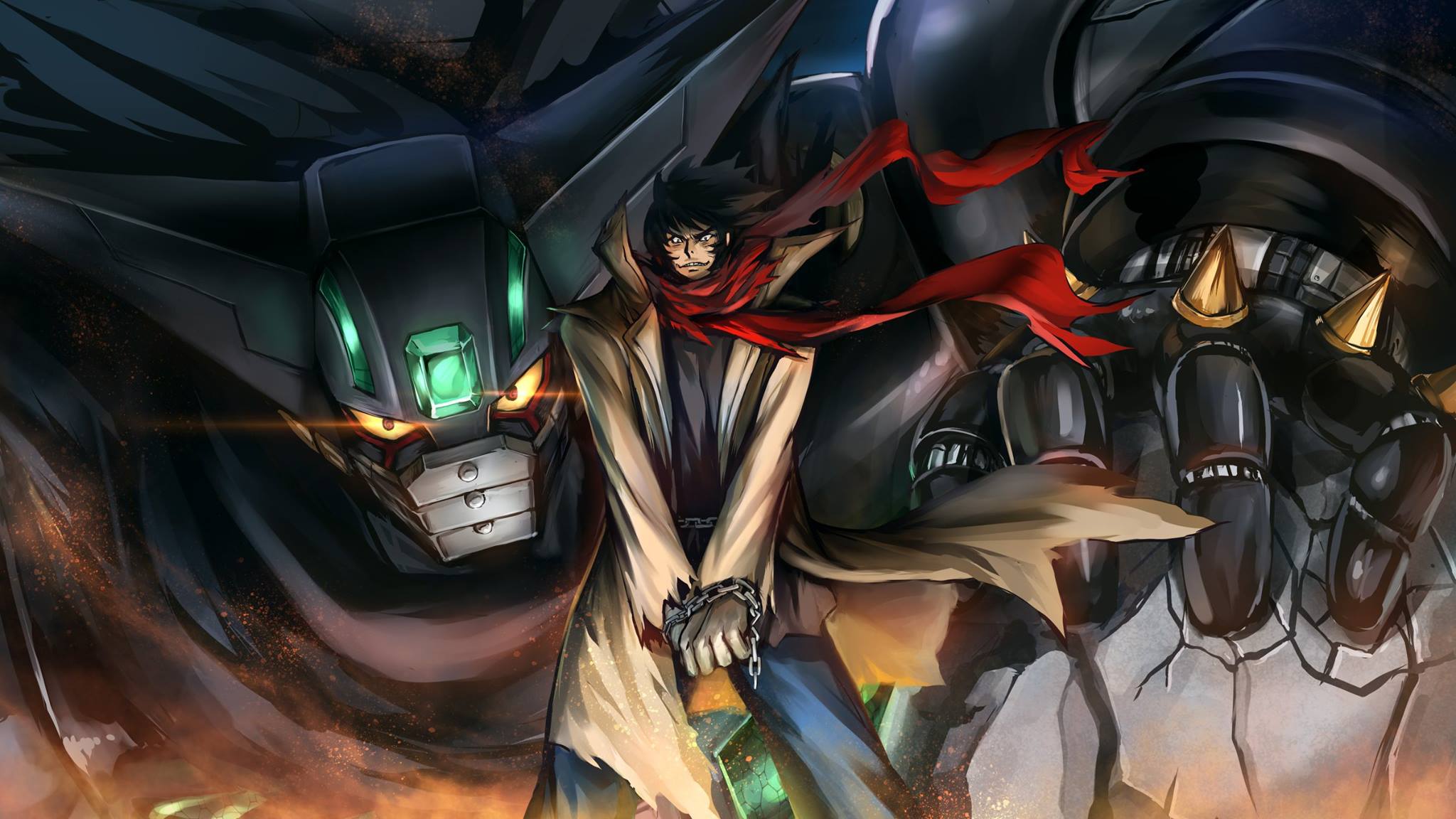 Getter Robo Devolution Art Wallpapers