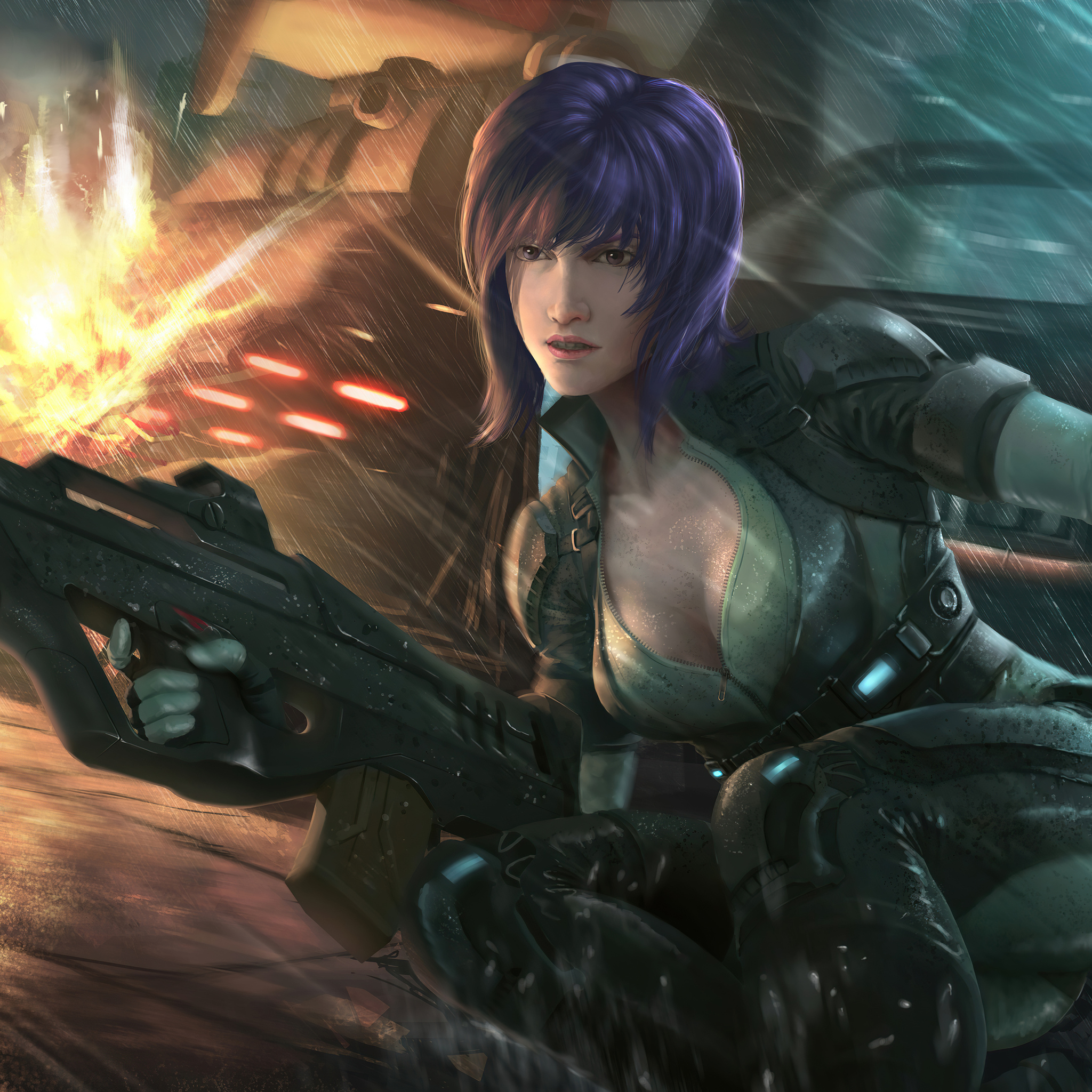 Ghost In The Shell Motoko Kusanagi Wallpapers