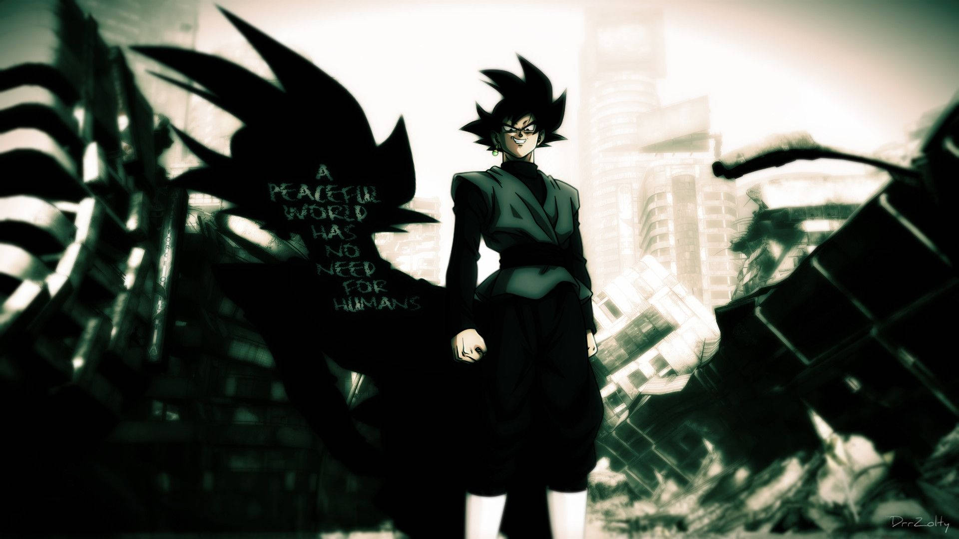 Goku Anime Dark Black Wallpapers