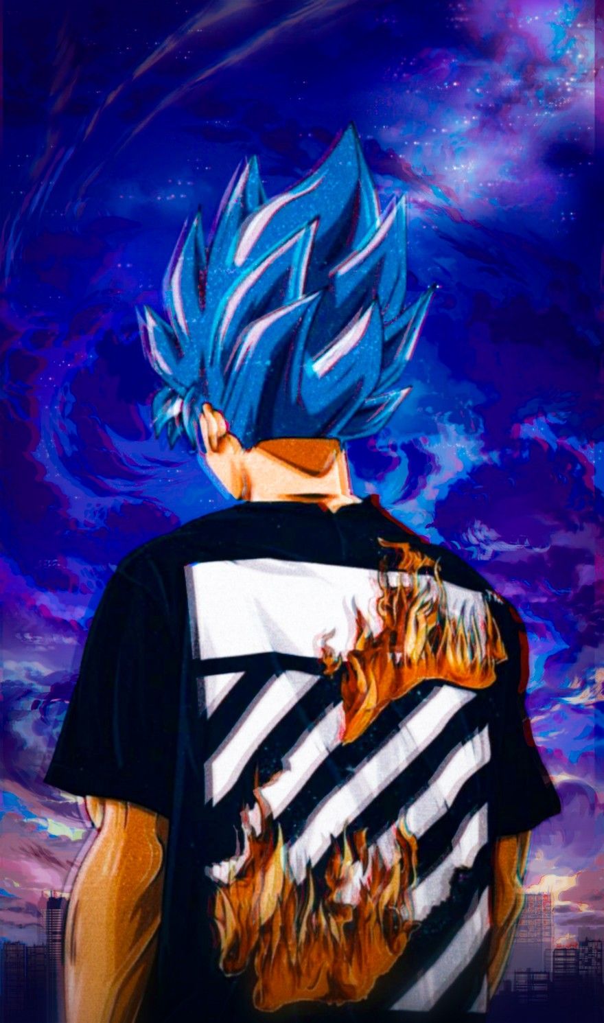 Goku Cartoon Art Wallpapers