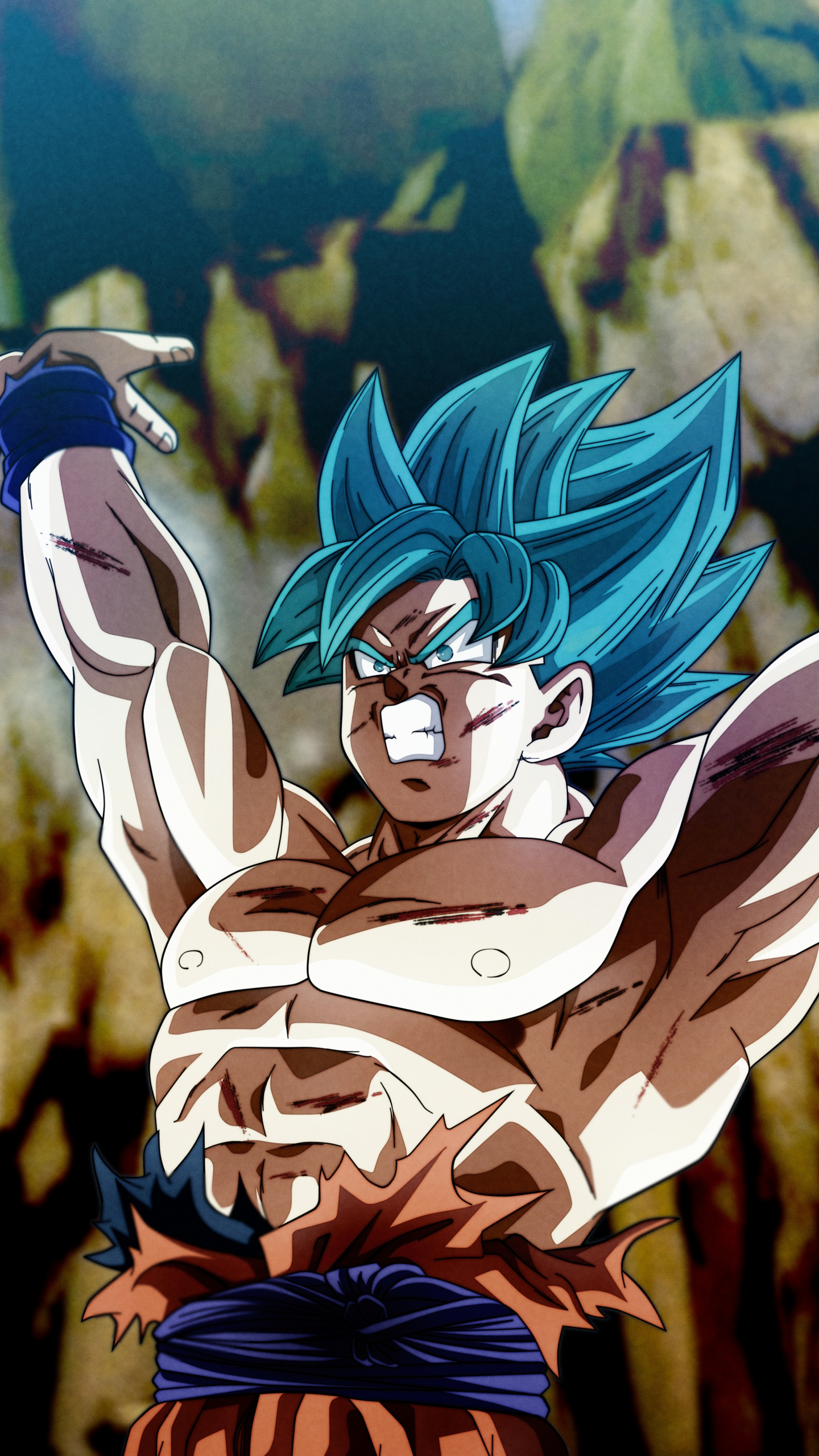 Goku Cartoon Art Wallpapers