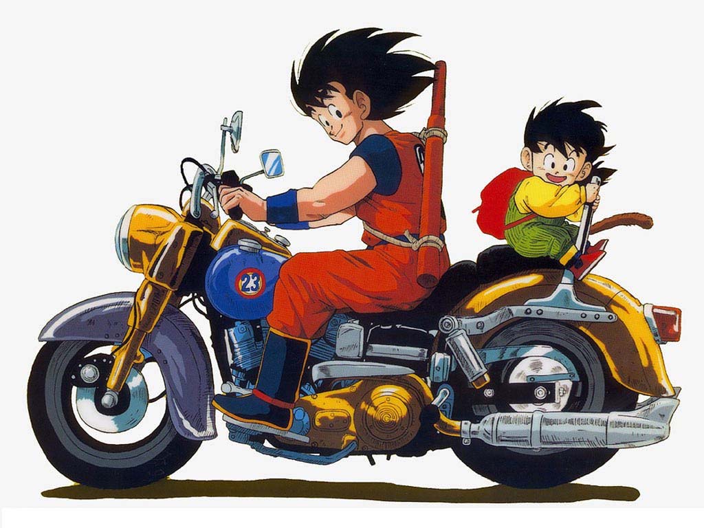 Goku Motorcycle Wallpapers