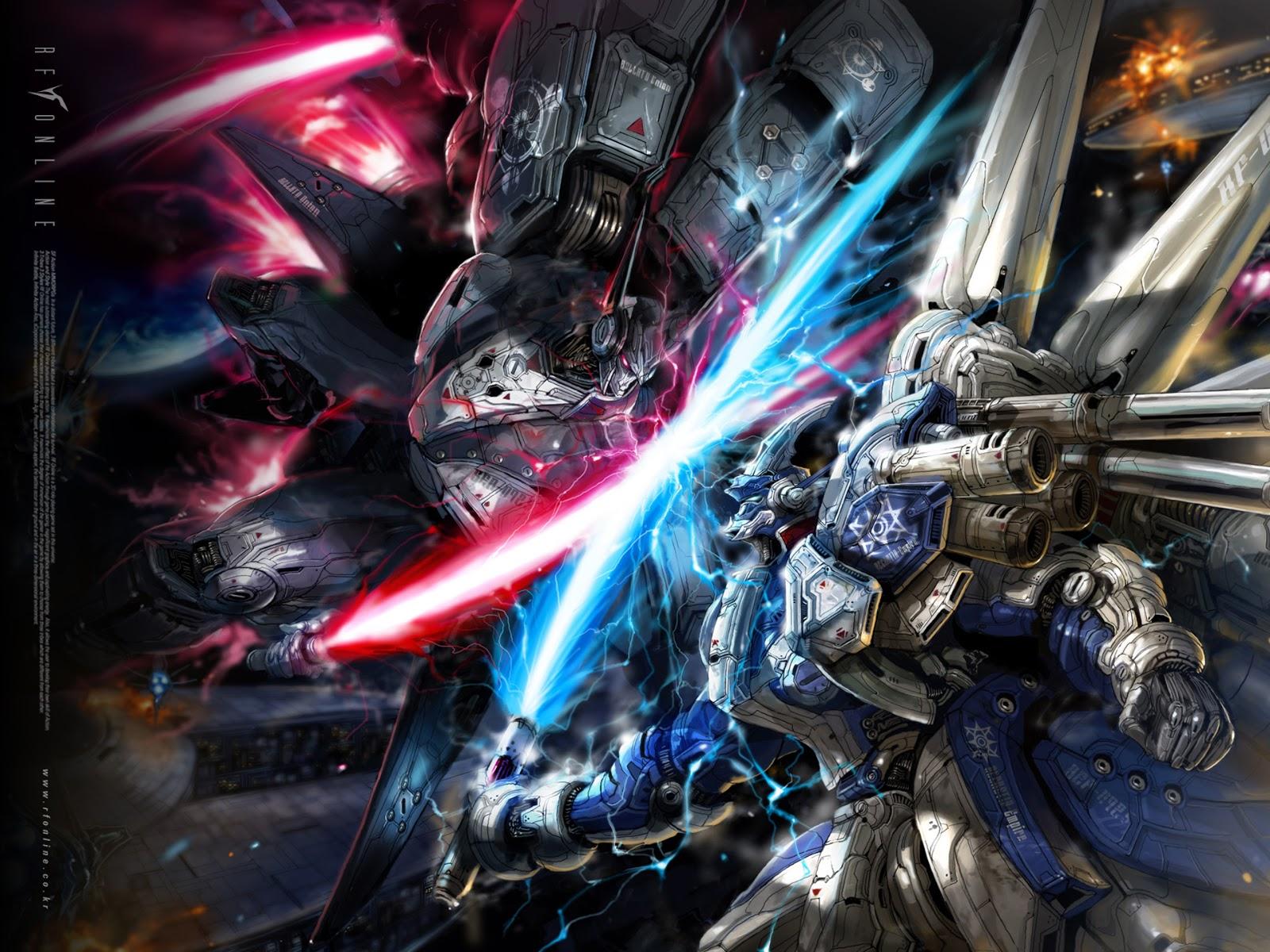 Gundam Robots Fight Wallpapers