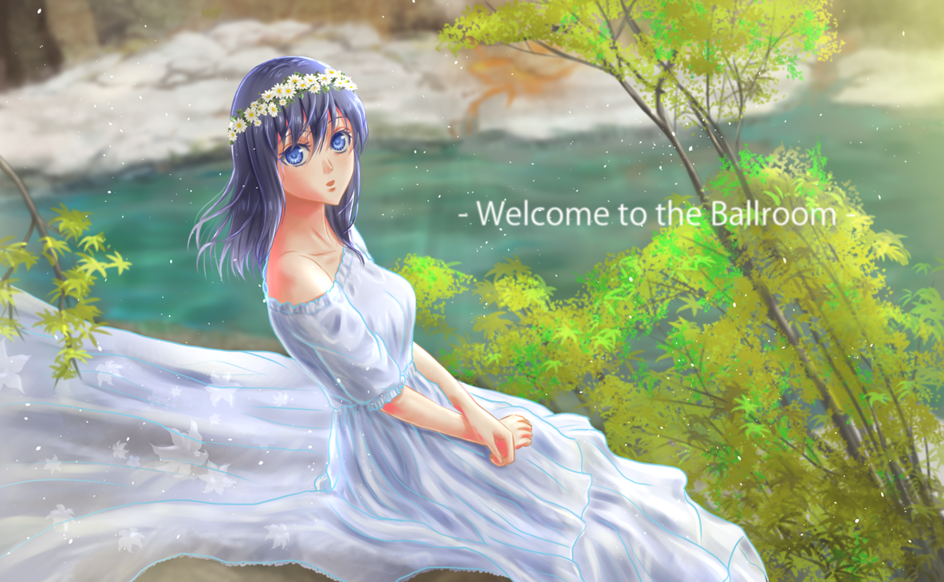 Hanaoka Shizuku Ballroom E Youkoso Minimalism Wallpapers