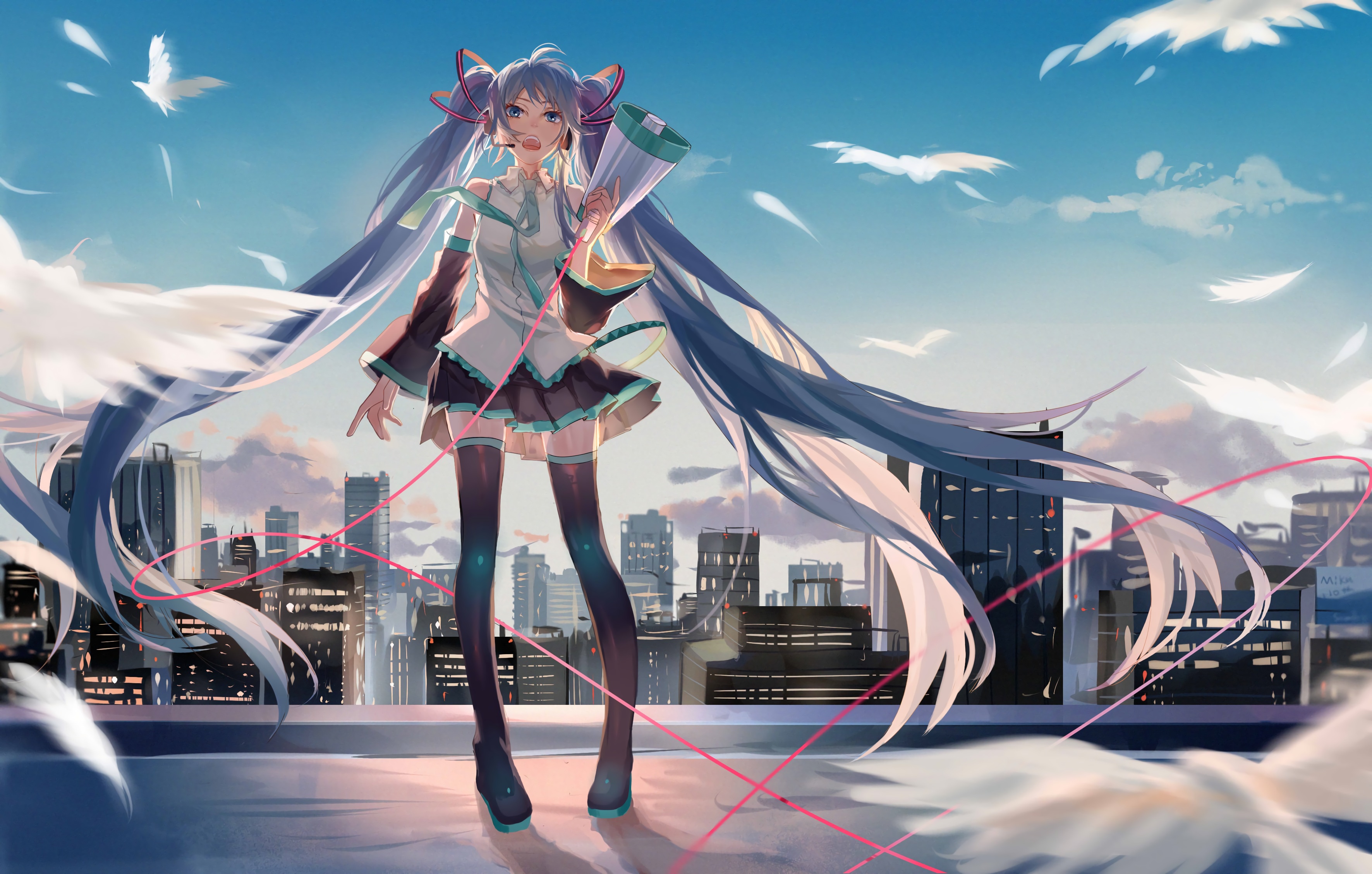 Hatsune Miku 4K Wallpapers