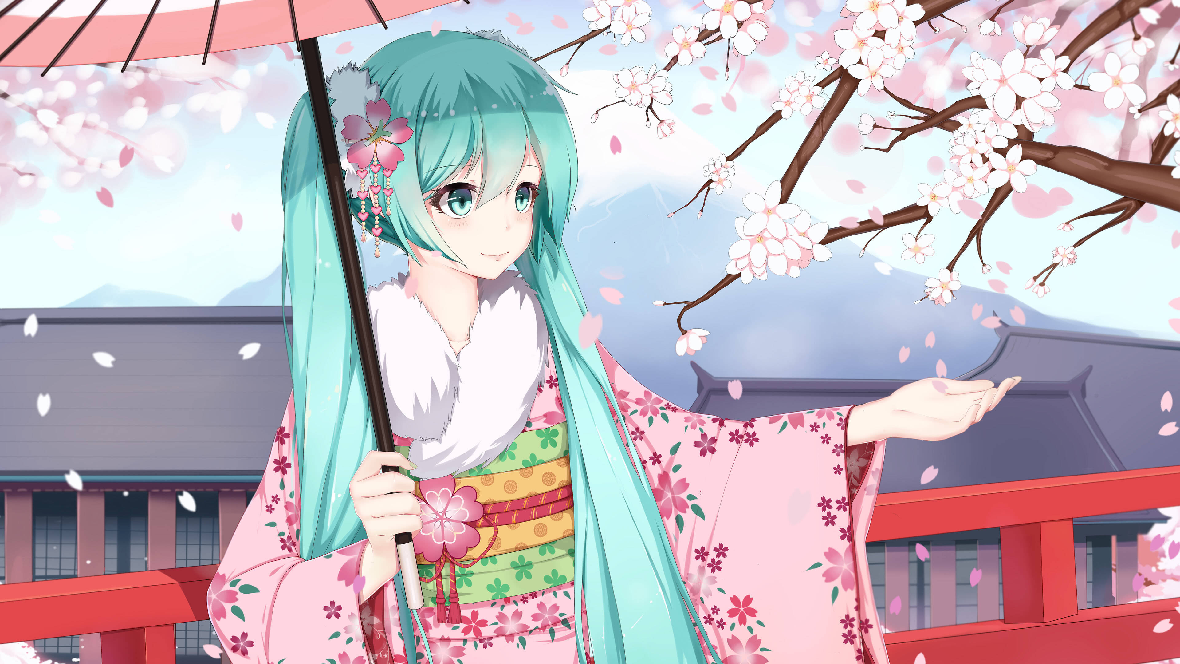 Hatsune Miku 4K Wallpapers