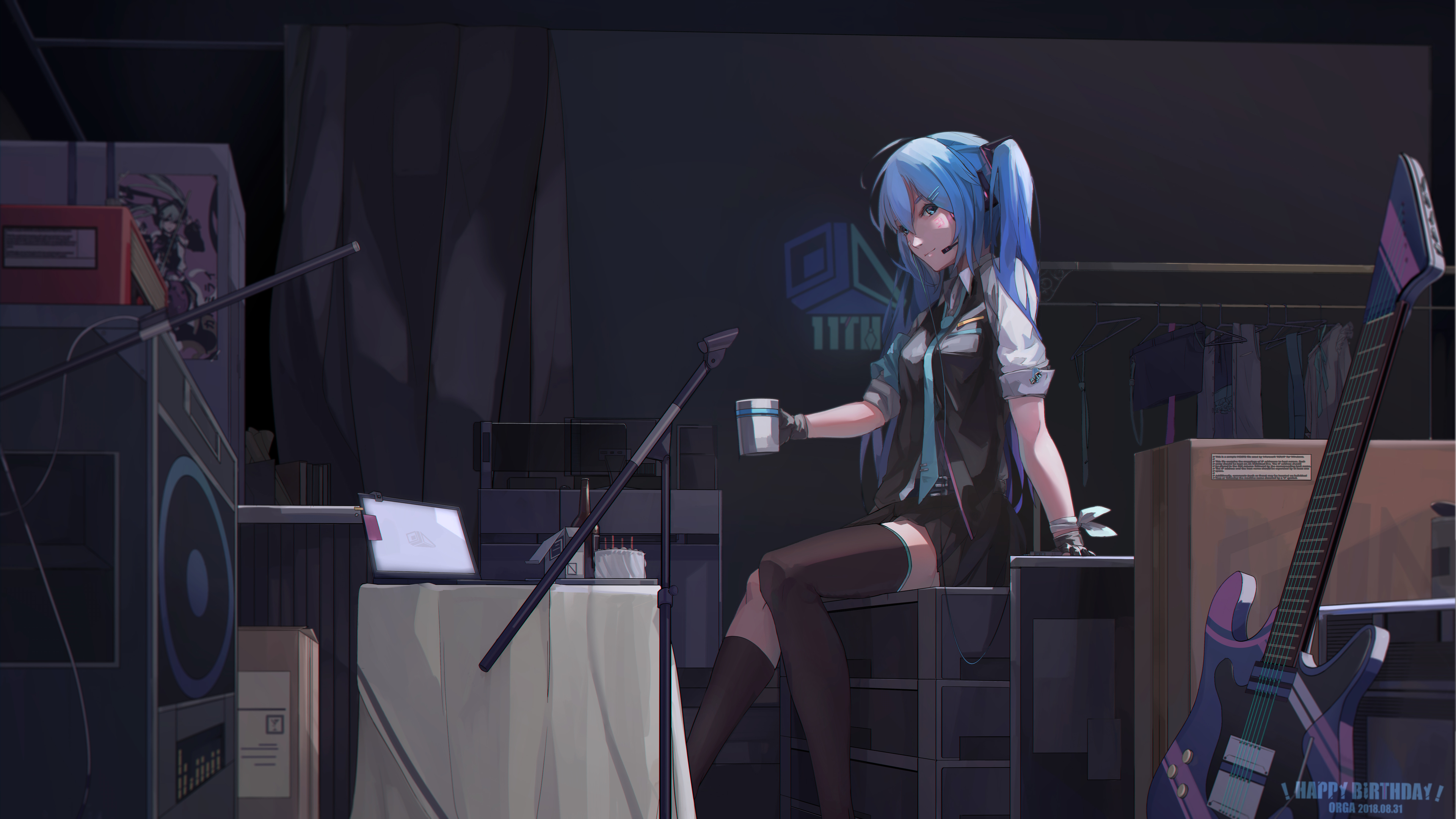 Hatsune Miku 4K Wallpapers