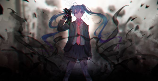 Hatsune Miku Anime Art Wallpapers