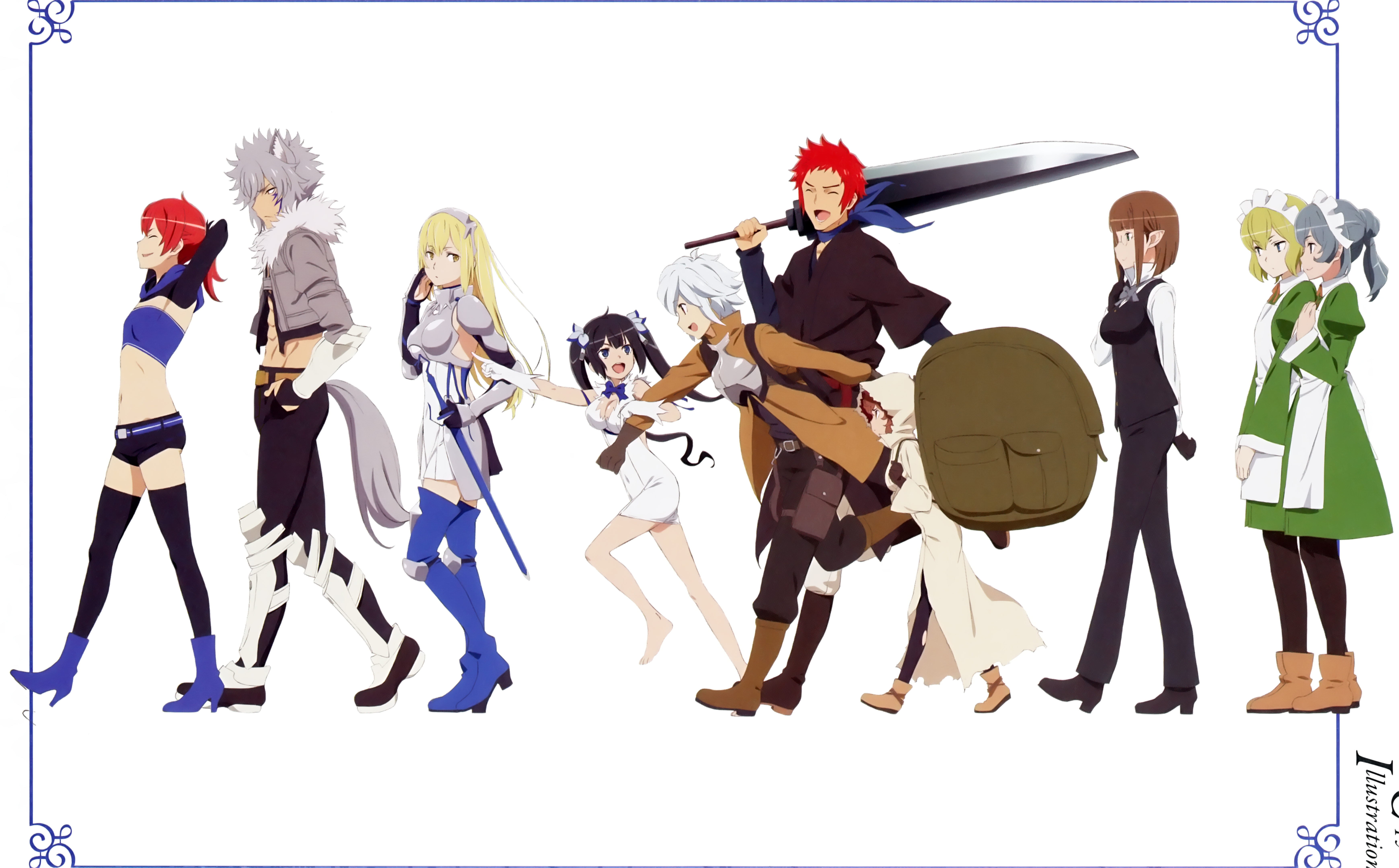 Is It Wrong To Try To Pick Up Girls In A Dungeon? Wallpapers