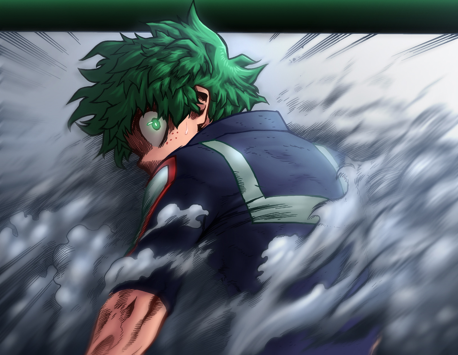 Izuku Midoriya Anime Art Wallpapers