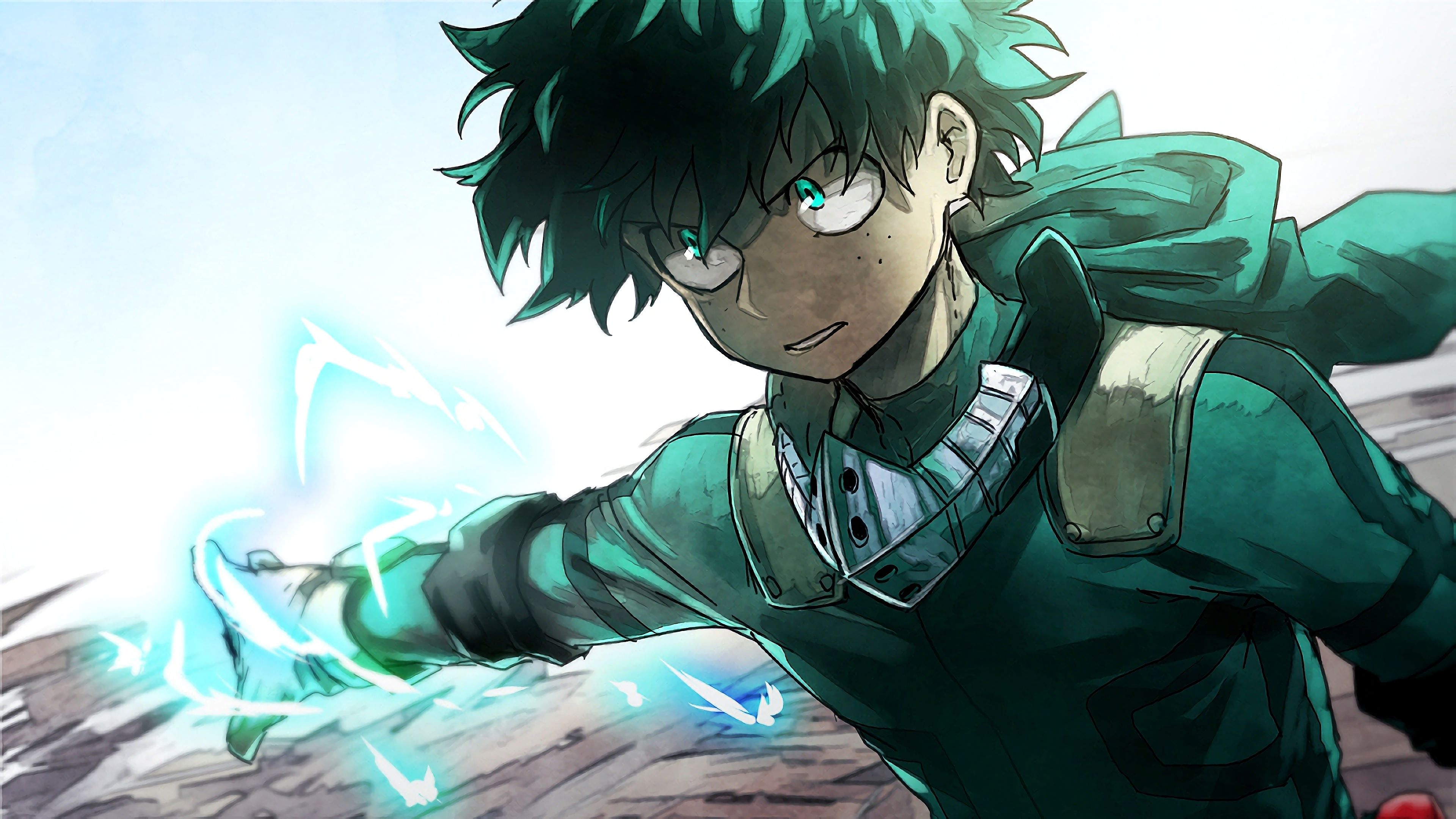 Izuku Midoriya Anime Art Wallpapers