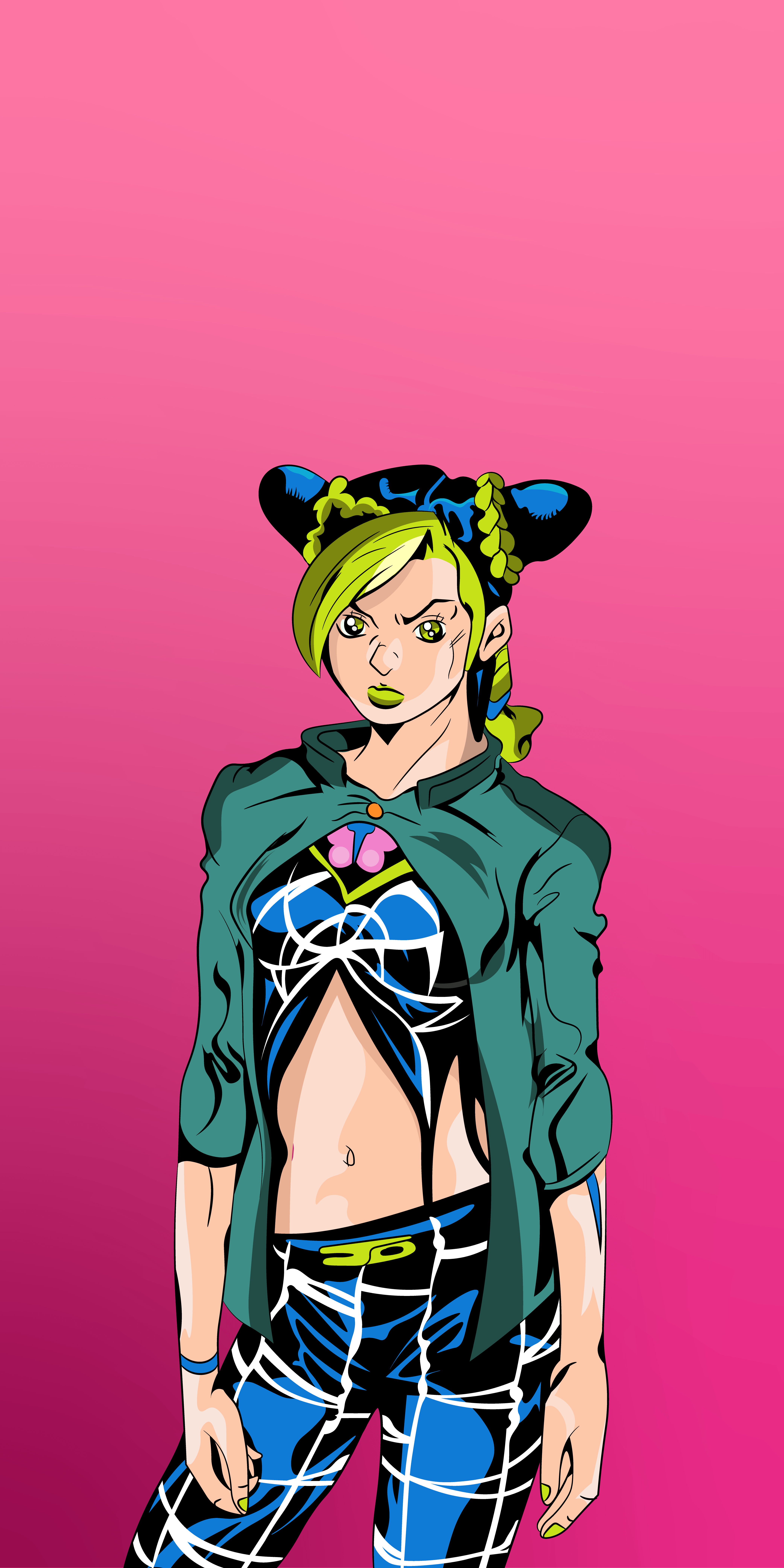 Jolyne Cujoh Hd Jojo'S Bizarre Adventure Wallpapers